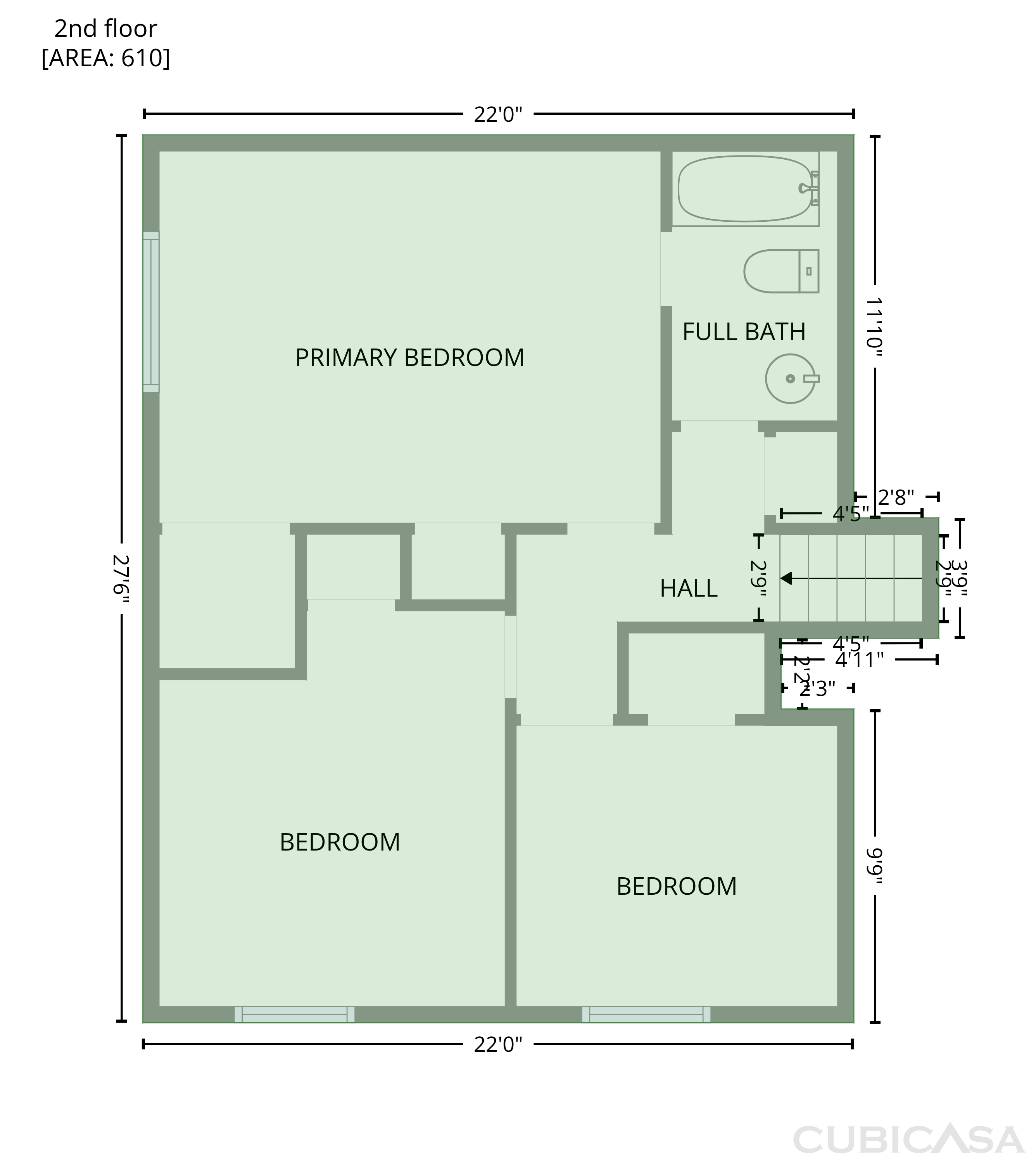Third Floor of 7533 Ardwell Dr, Indianapolis, IN