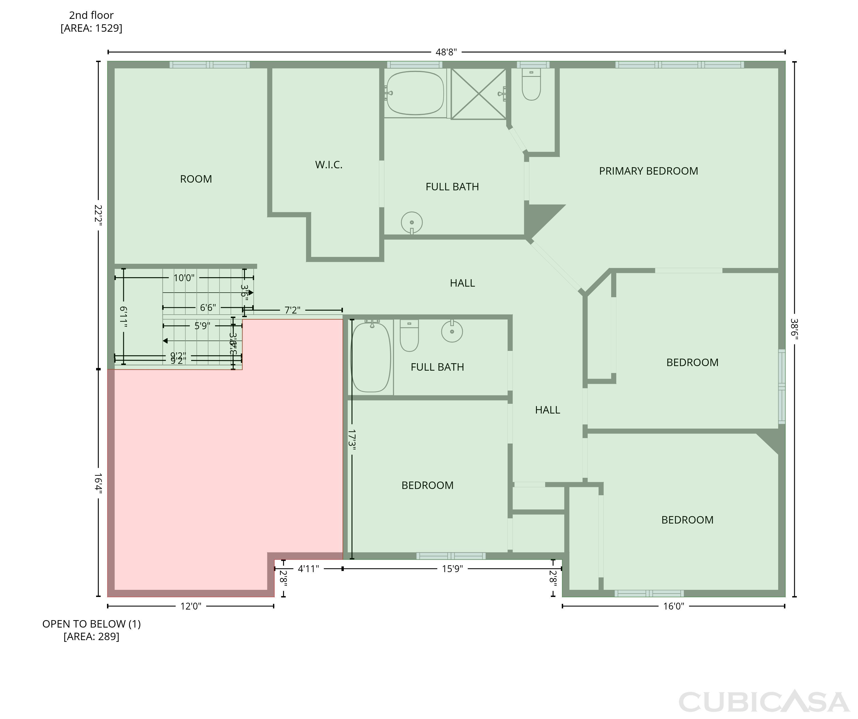 Second Floor of 17645 W Hale Bopp Dr, Goodyear, AZ