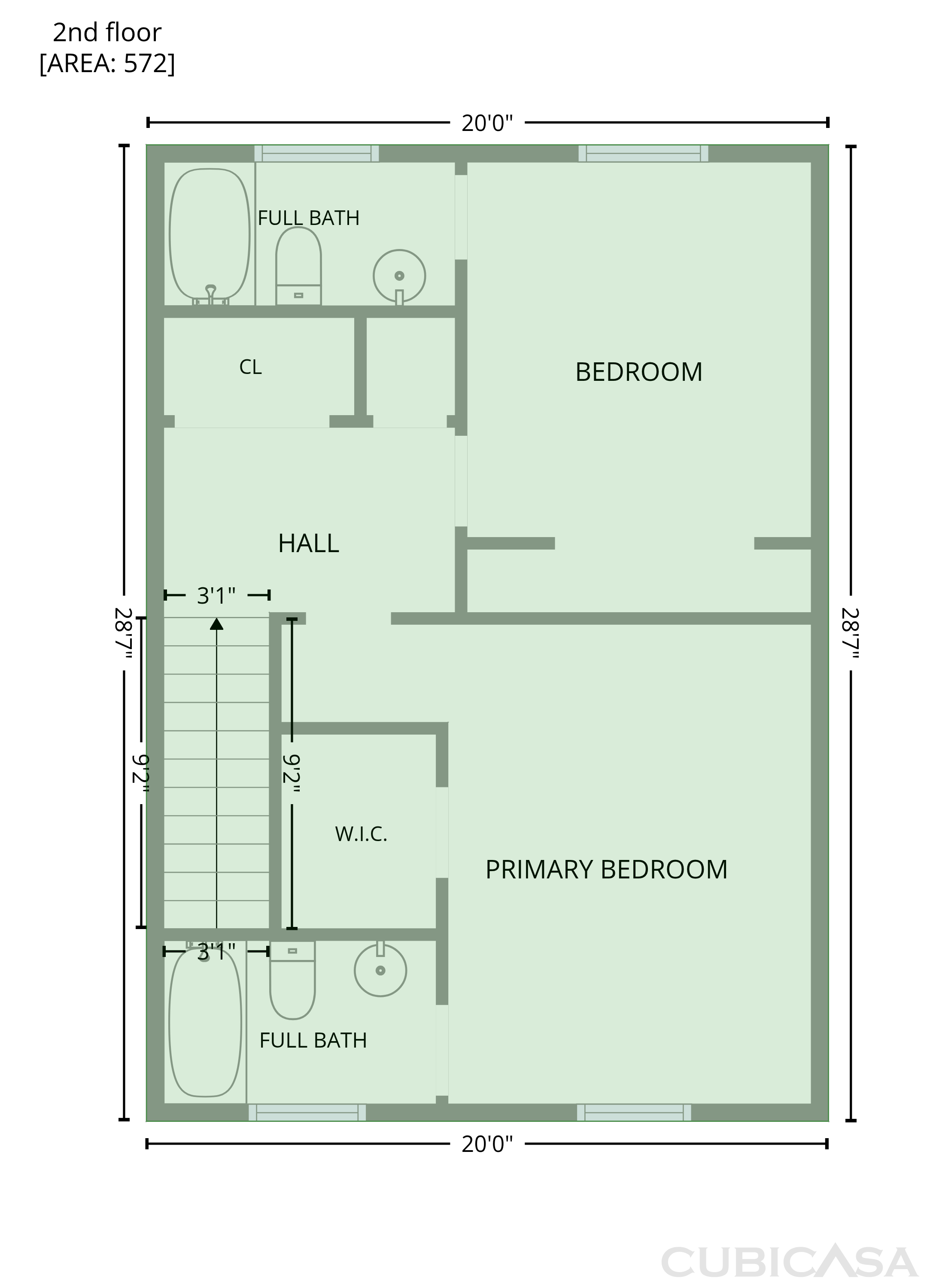 Second Floor of 210 Congaree River Dr, Summerville, SC
