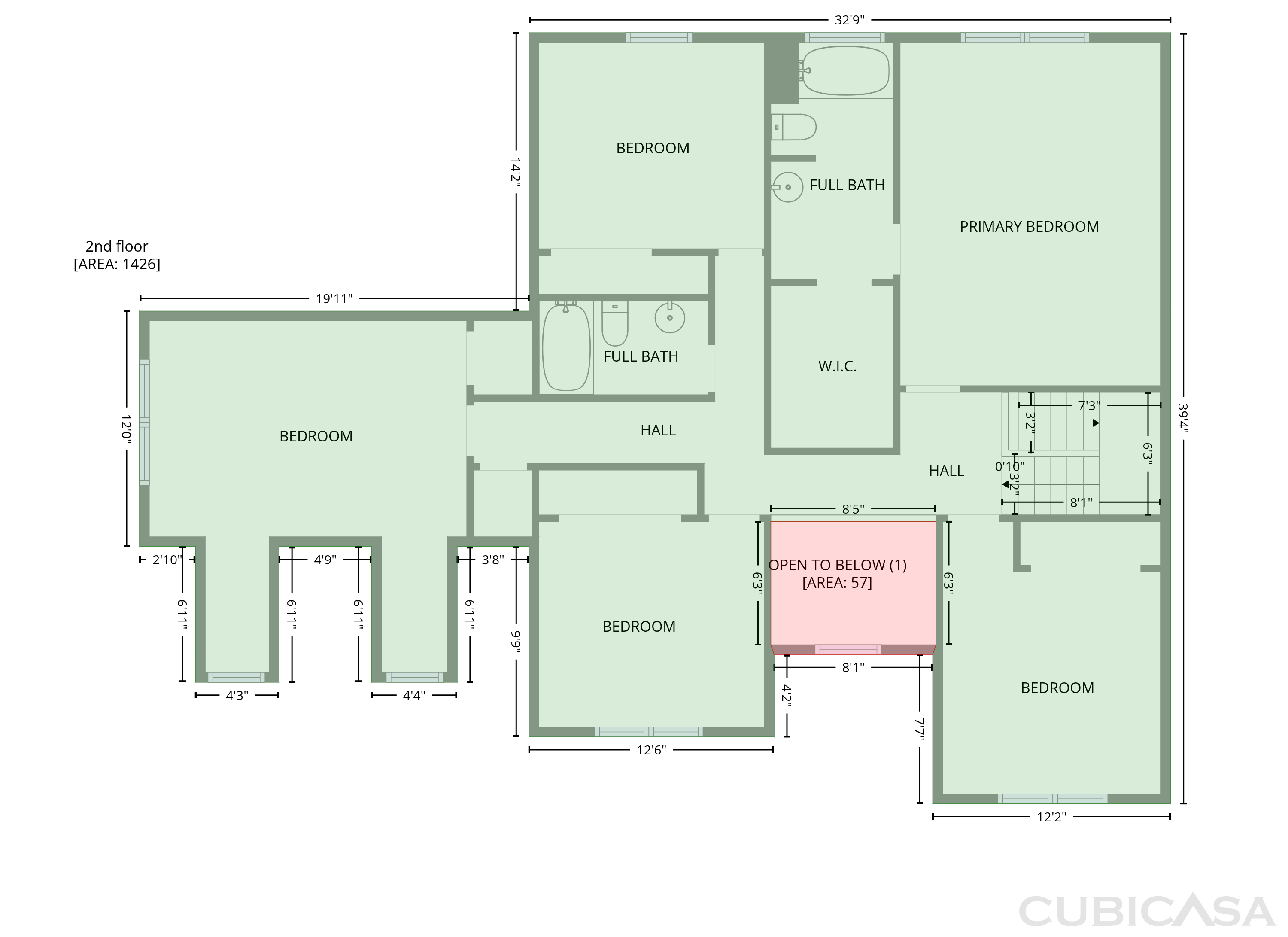 Second Floor of 101 Settlement Way, Savannah, GA