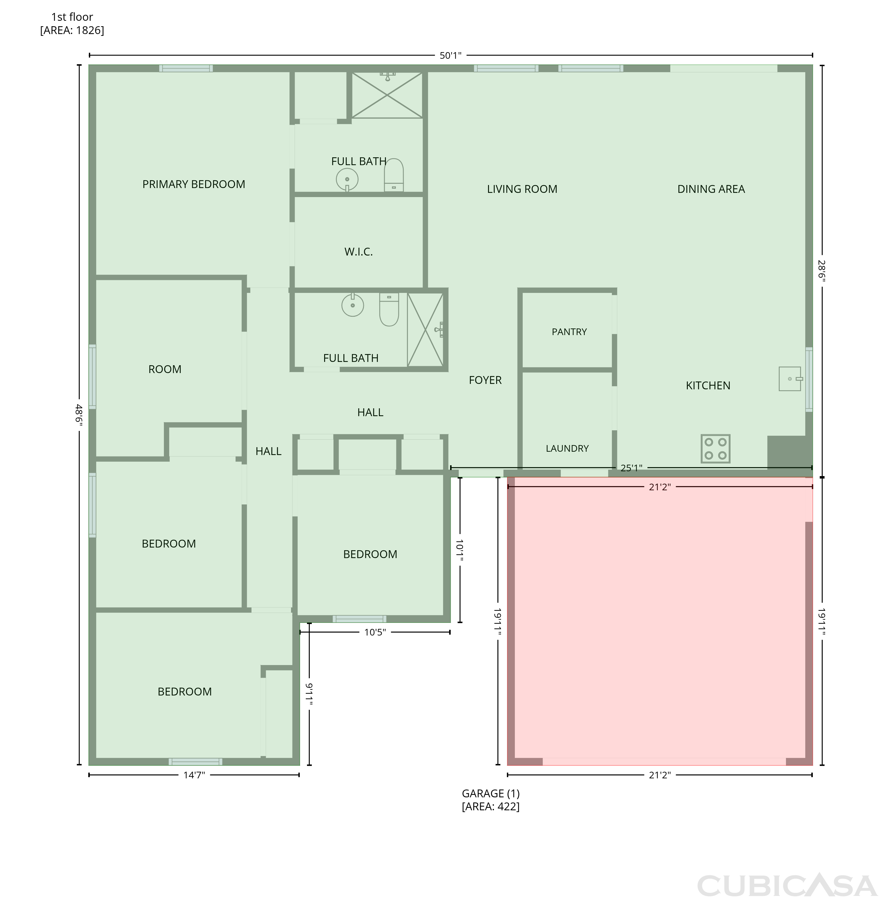 Main Floor of 5578 E Eugenia Ave, Fresno, CA