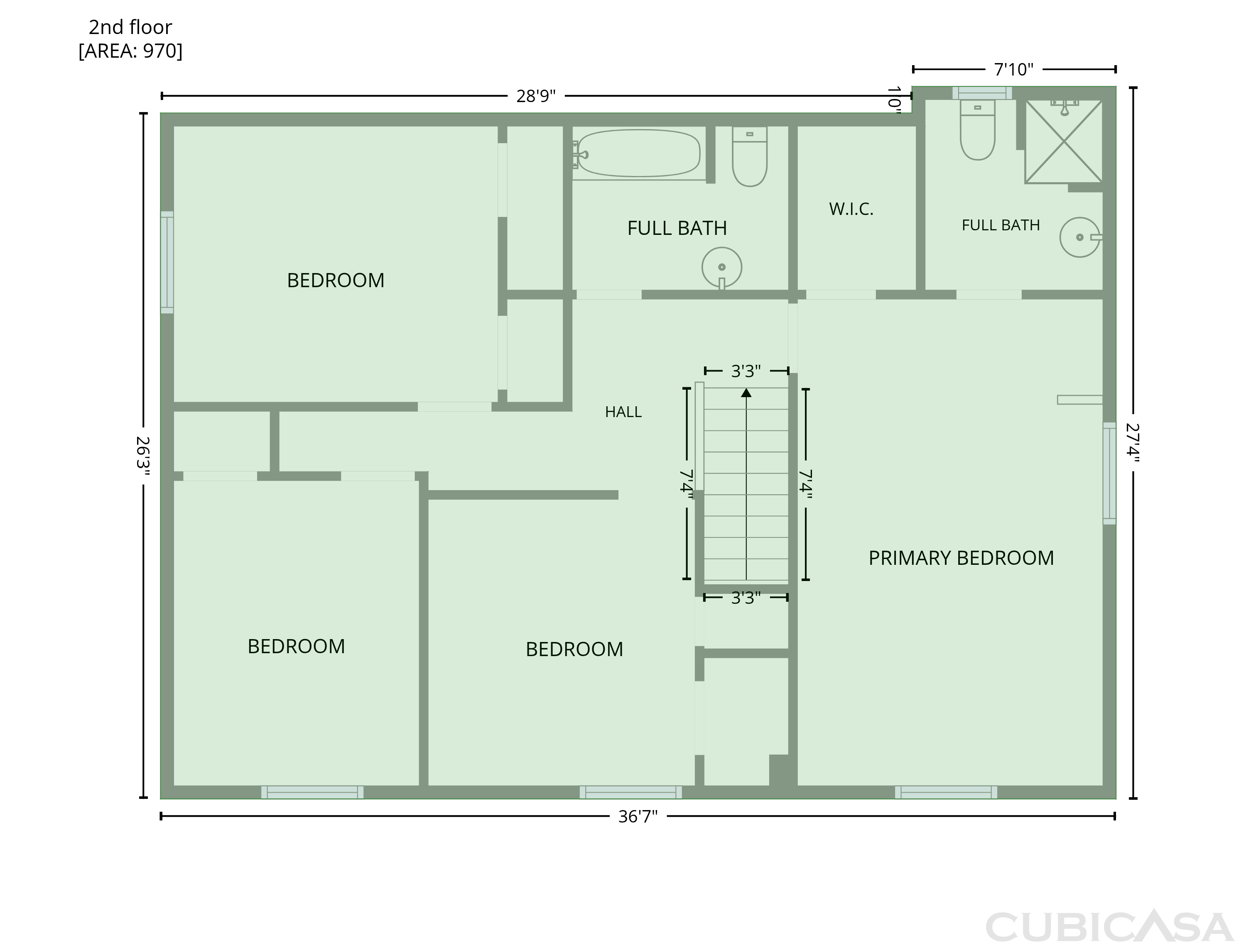 Second Floor of 16121 Lakeview Dr, Jersey Village, TX