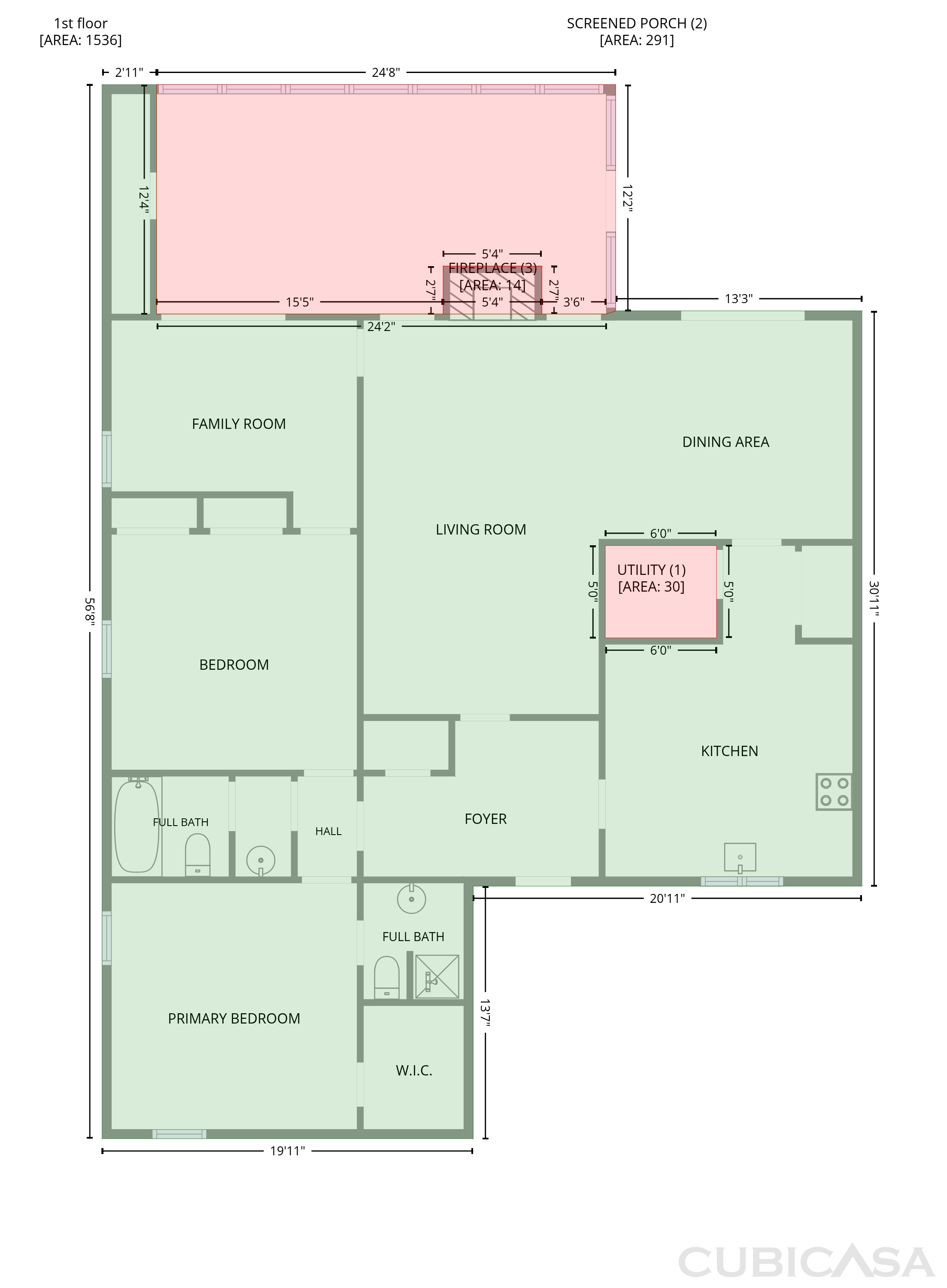 Main Floor of 909 Satinwood Ct, Southern Pines, NC