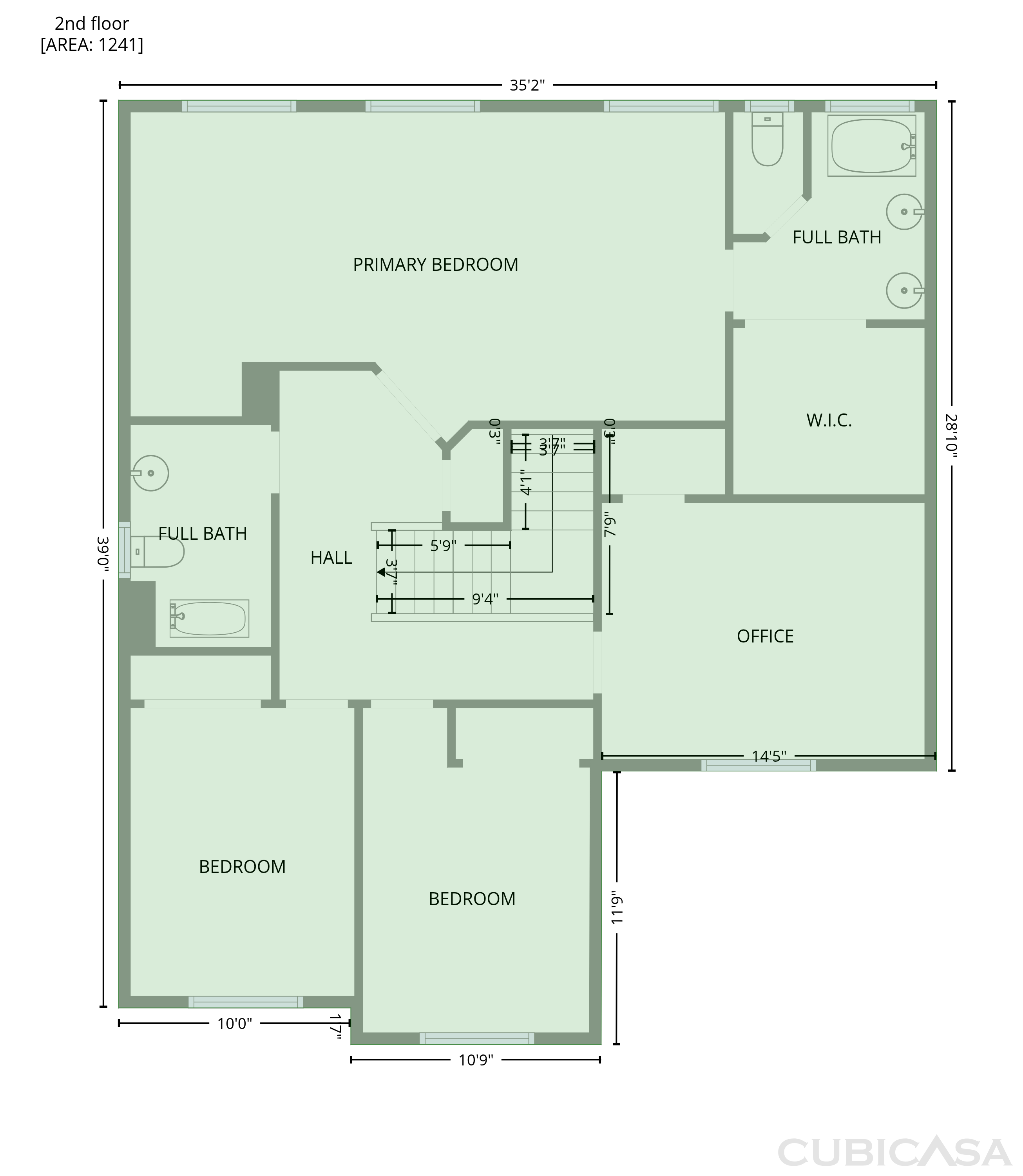Second Floor of 2262 Railway Cir, Gold River, CA