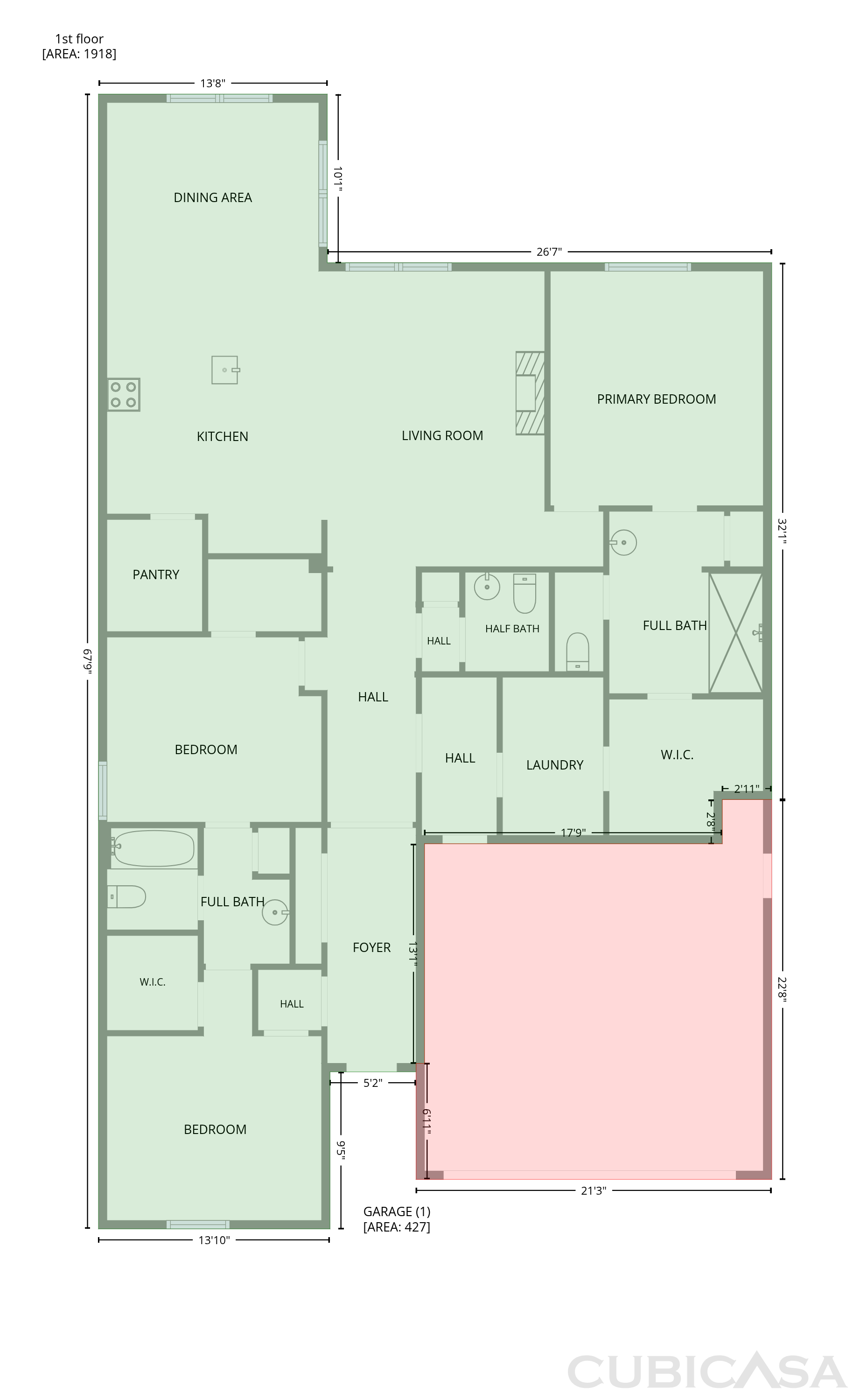 Main Floor of 19872 W Montecito Ave, Litchfield Park, AZ