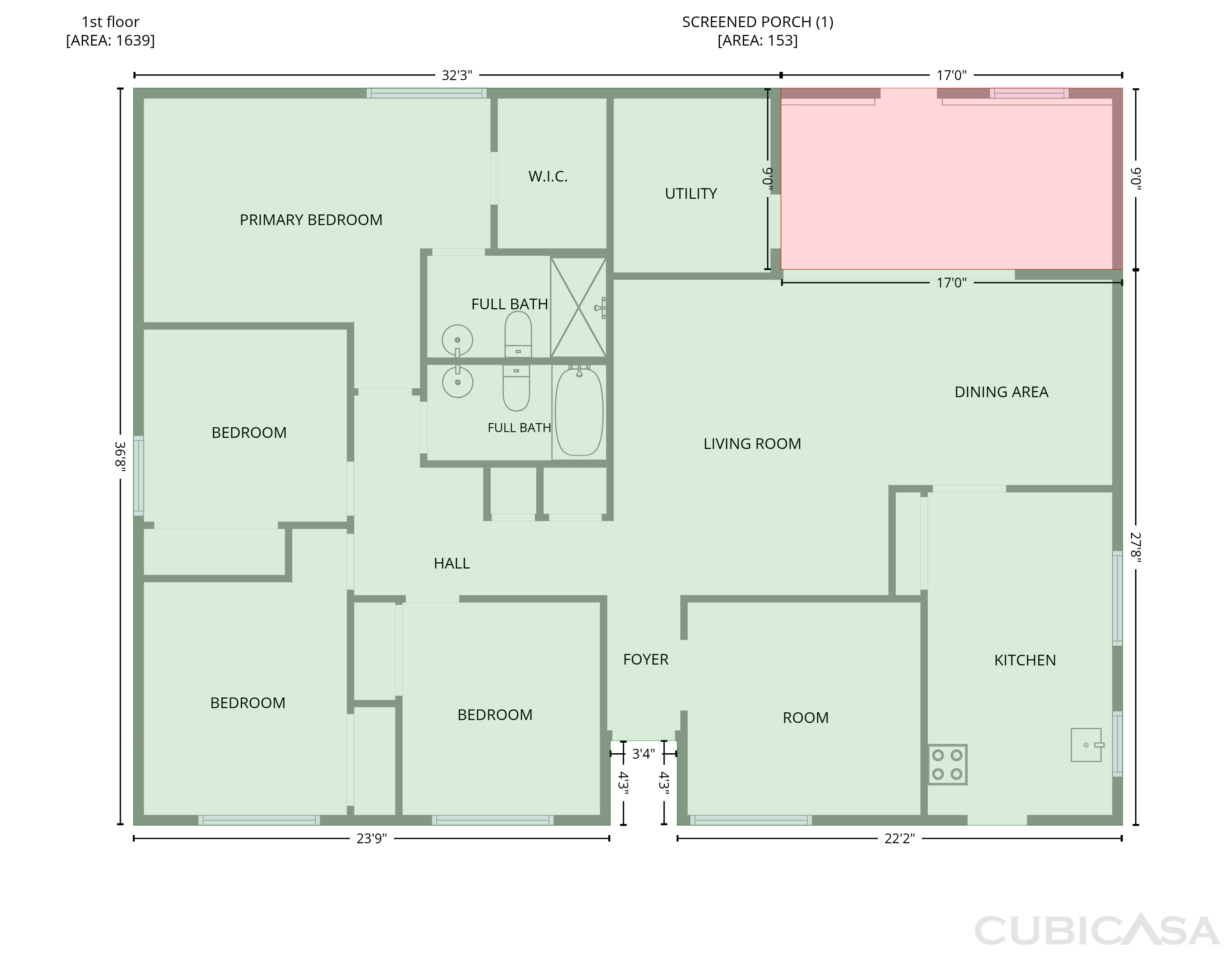 Main Floor of 5617 W Hatcher Rd, Glendale, AZ