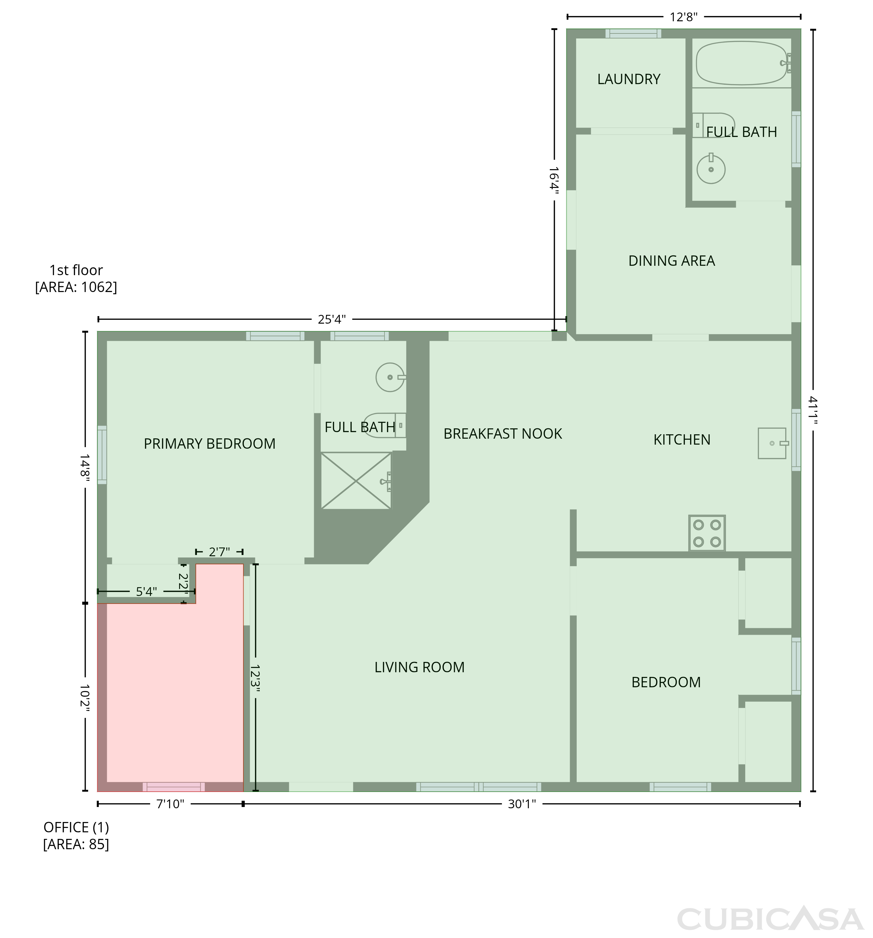 Main Floor of 704 Morningside Dr, Mount Holly, NC