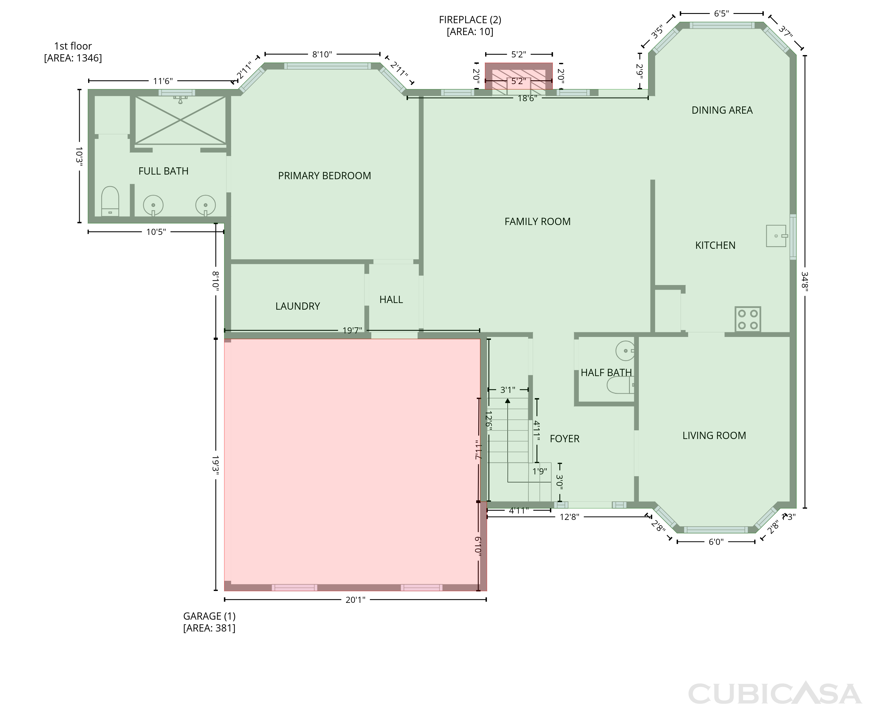 Main Floor of 200 Kripple Kreek Dr, Sharpsburg, GA