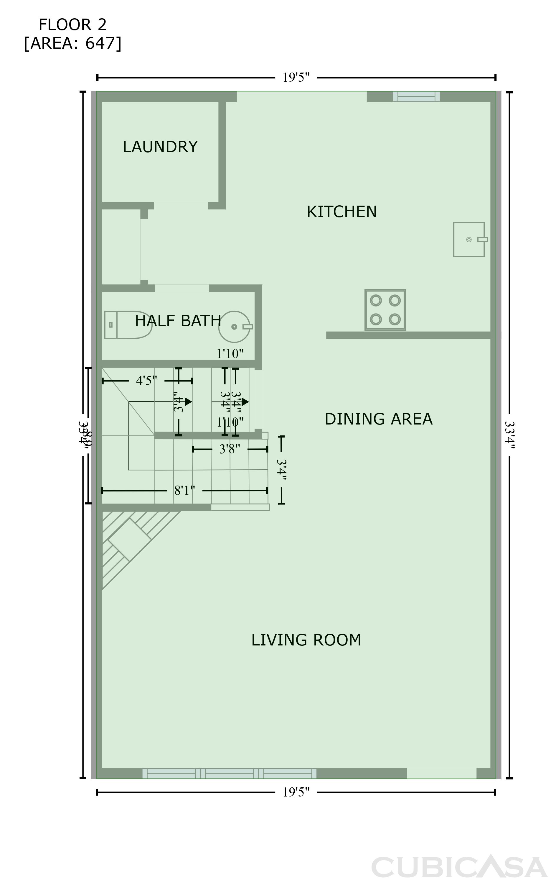 Second Floor of 3107 Falling Rock Ct, Charlotte, NC