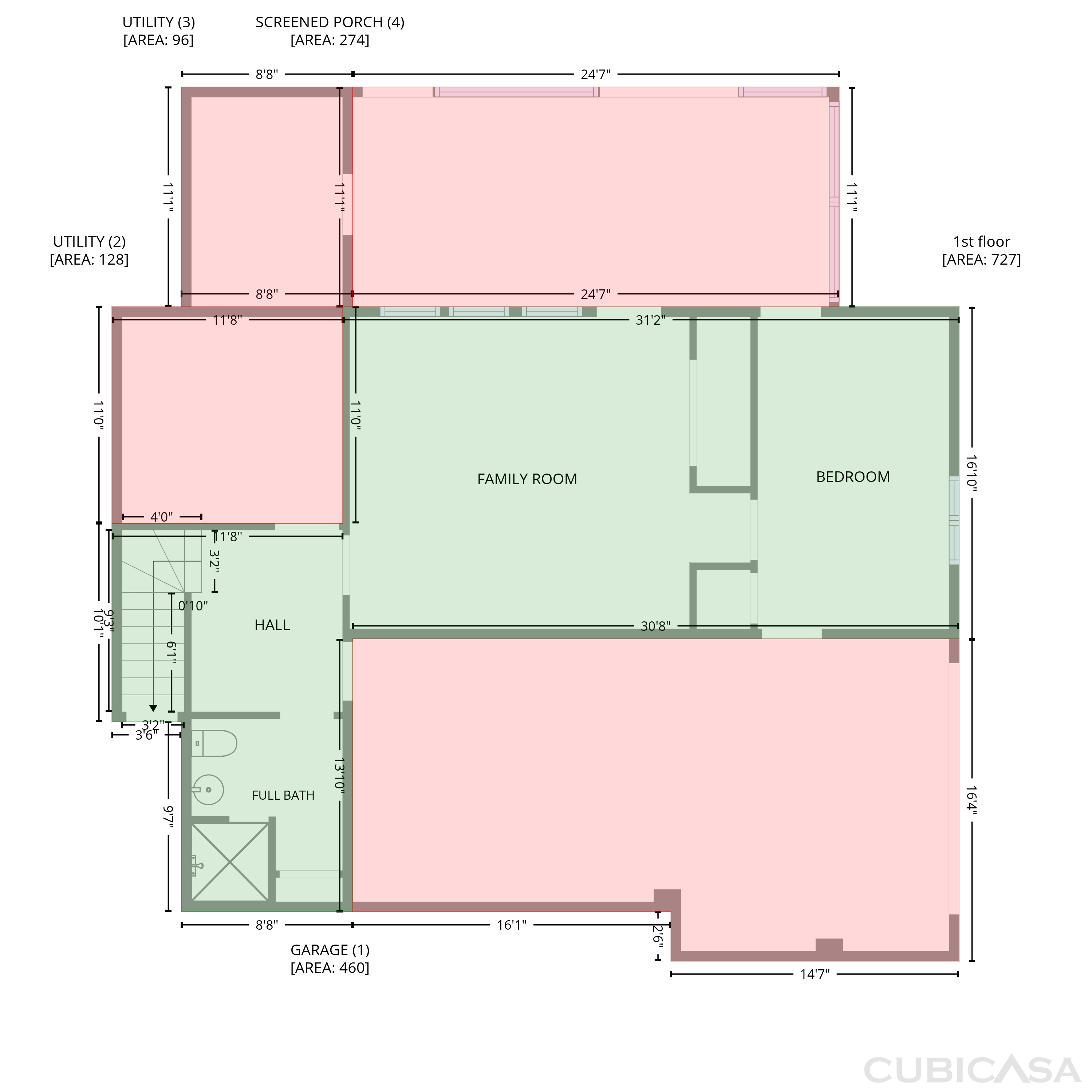 Main Floor of 2219 Arrington St, Durham, NC