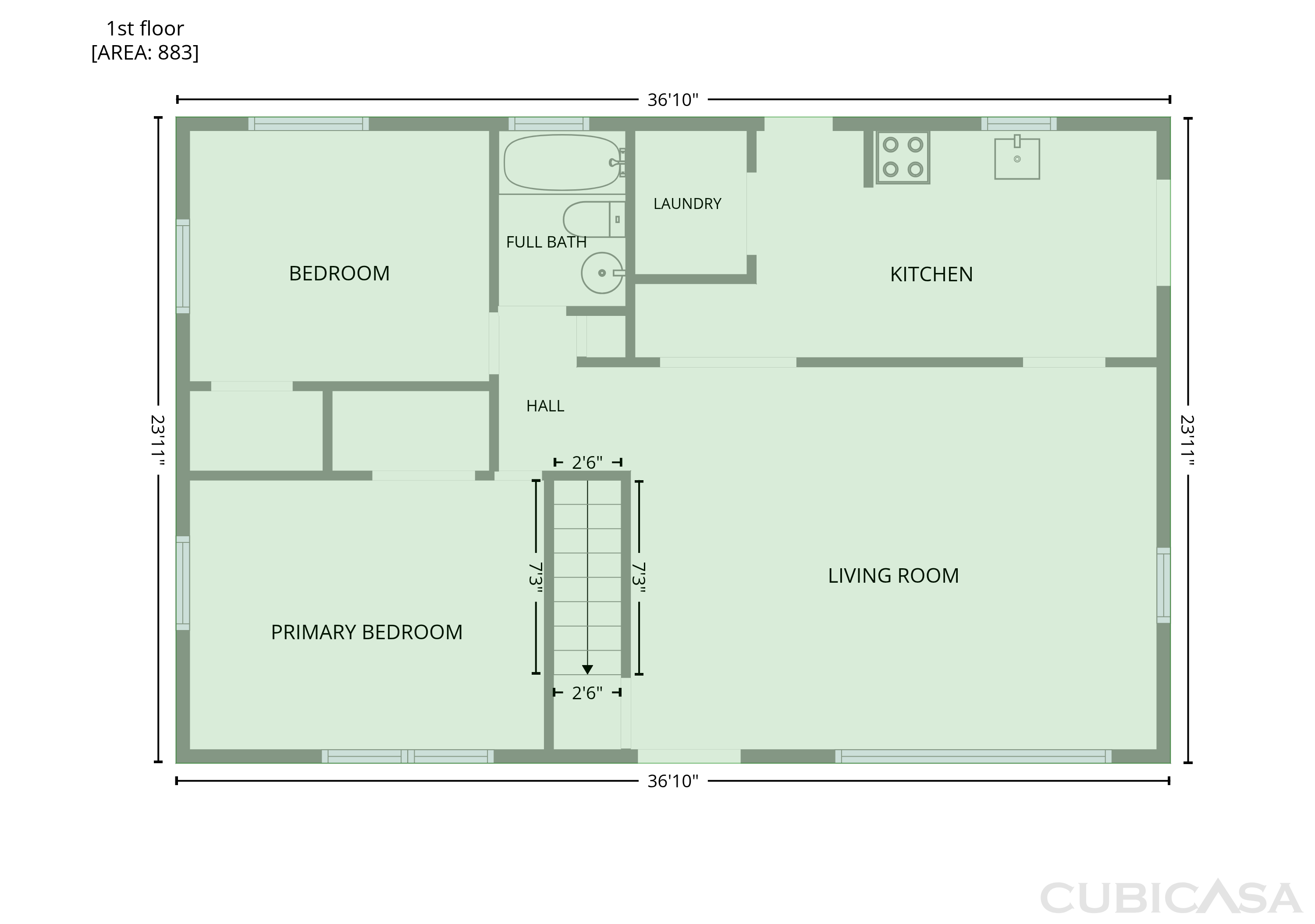 Second Floor of 4659 Spring Glen Dr, House Springs, MO