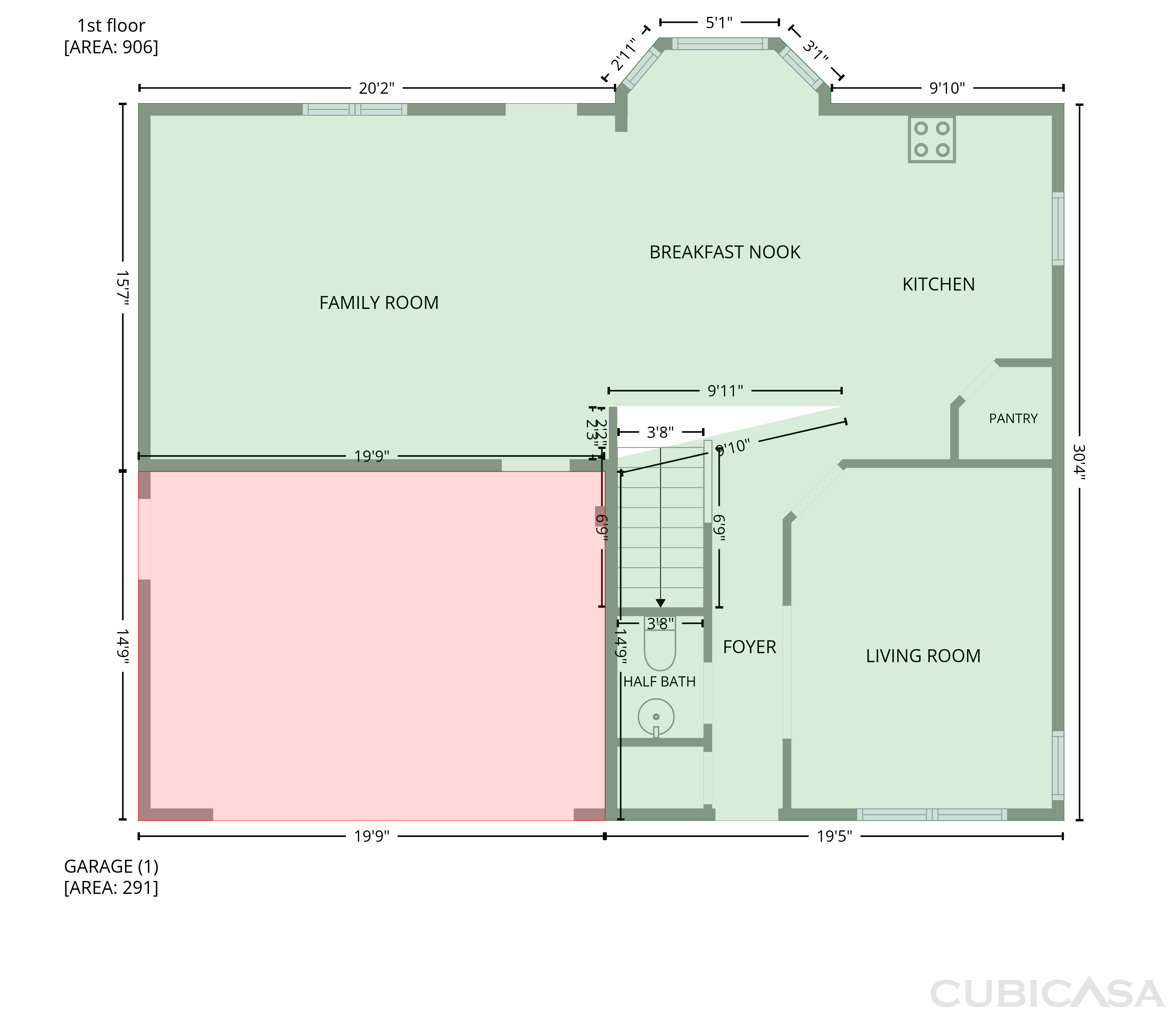 Main Floor of 3010 Feradach Ln, Spring Hill, TN