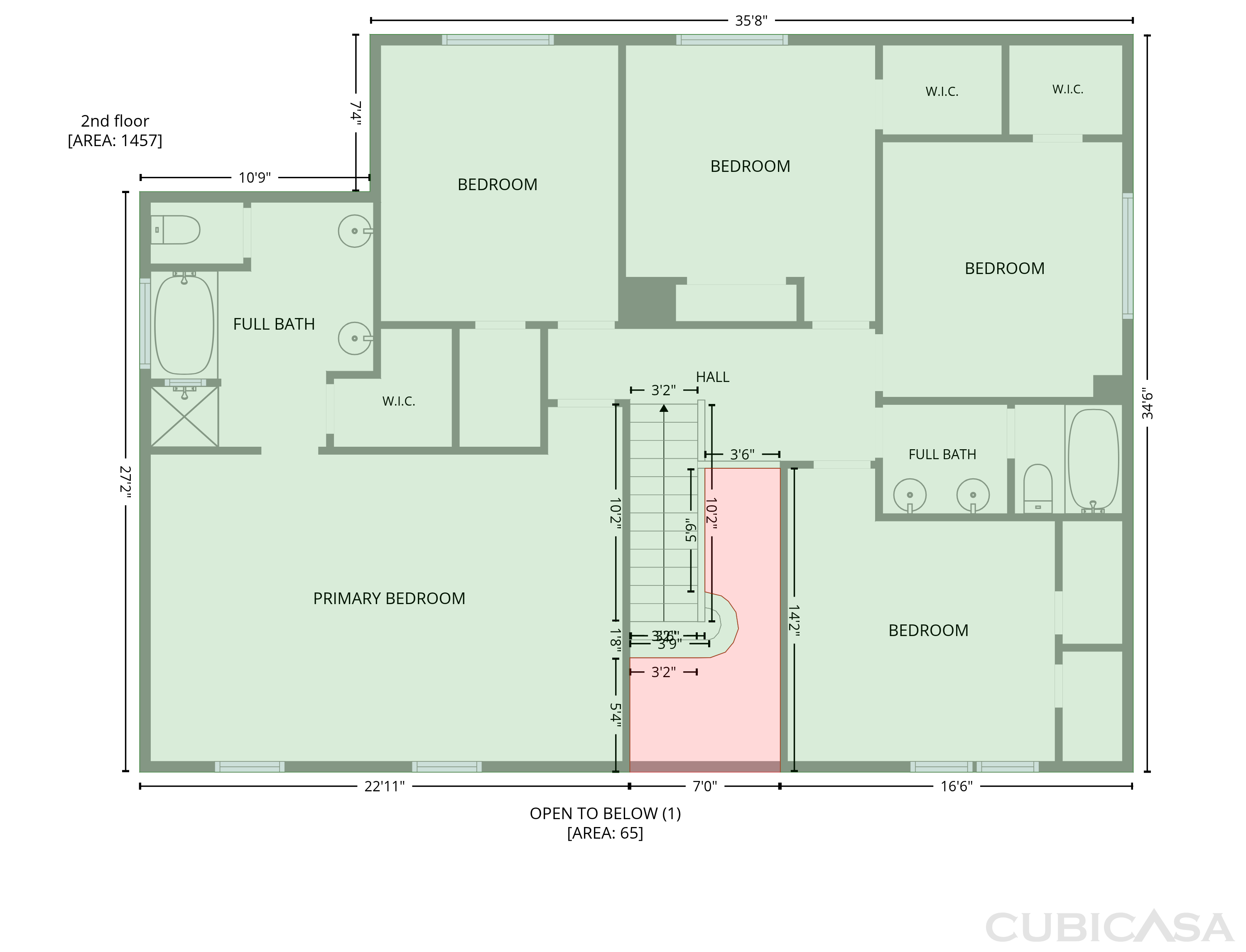 Second Floor of 4215 River Ranch Dr, Pasadena, TX