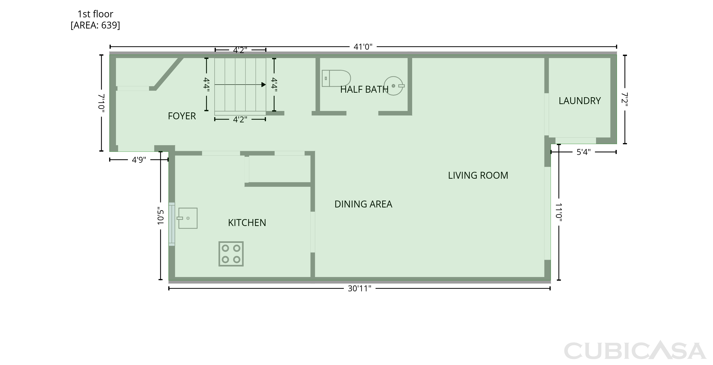 Main Floor of 2 Cinderella Ln NW, Fort Walton Beach, FL