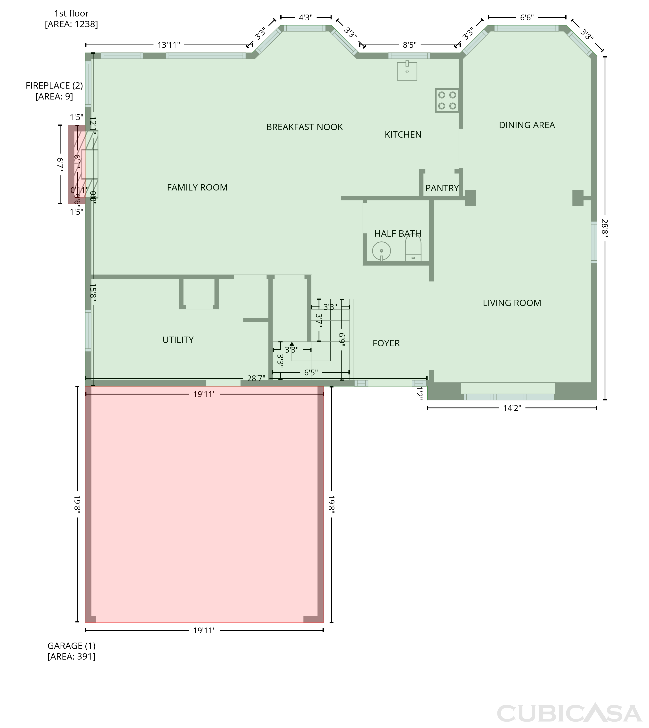 Main Floor of 3502 Waterstone Dr, Indianapolis, IN