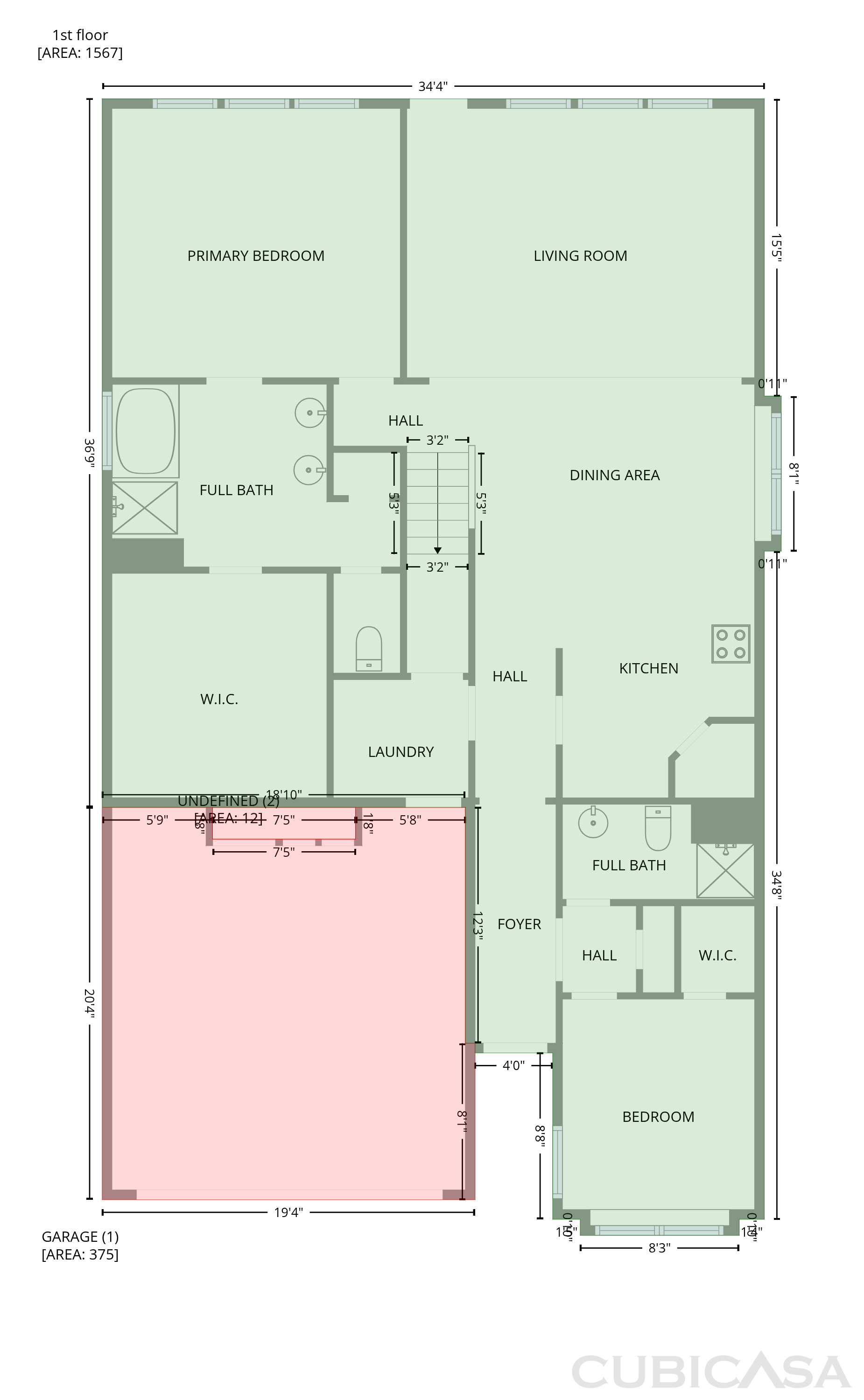 Main Floor of 5815 Akin Elm, San Antonio, TX