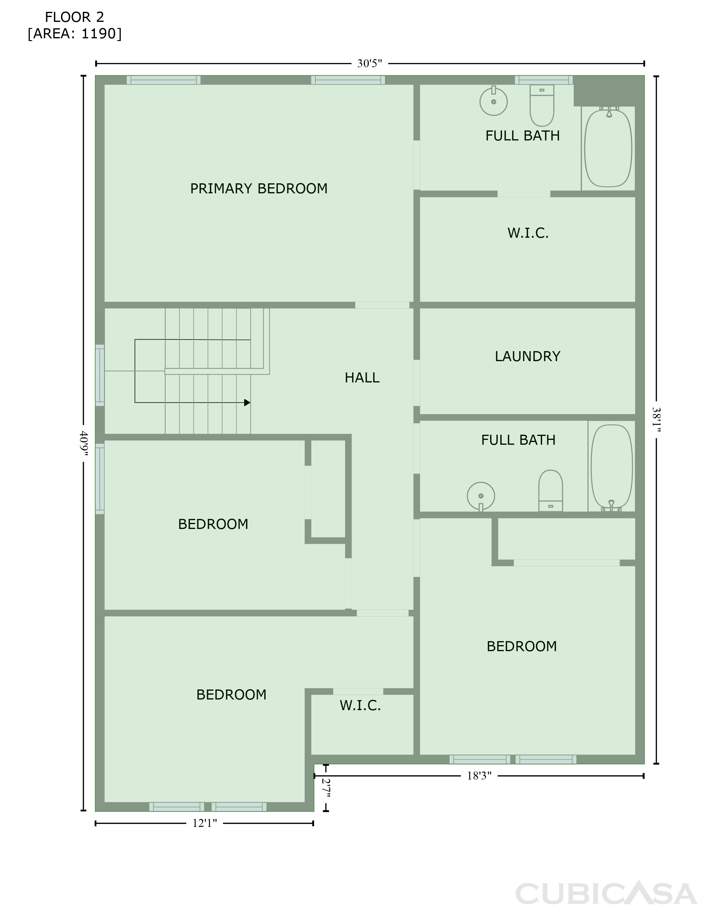 Second Floor of 127 Emily Crest Ln, Rock Hill, SC