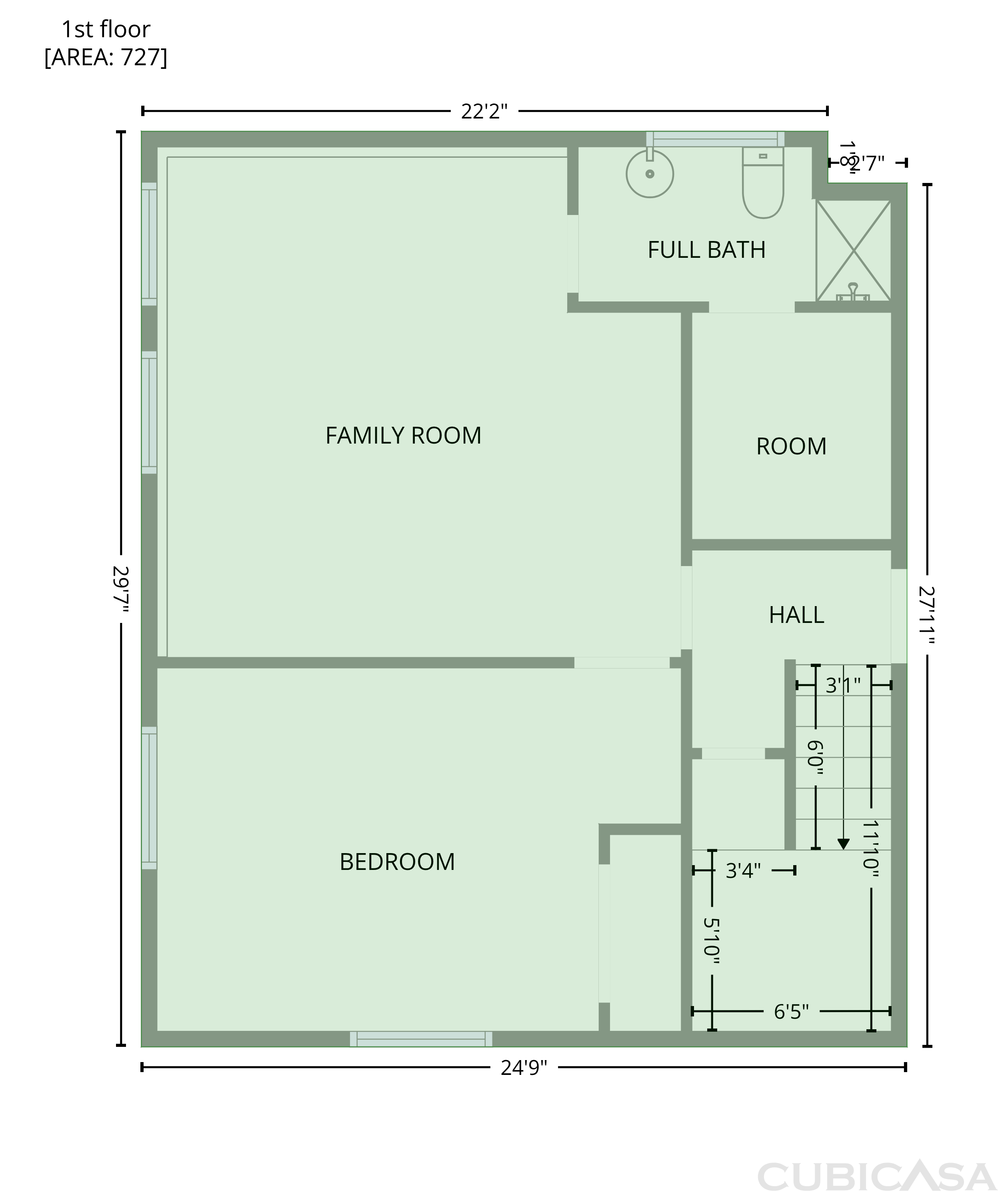 Main Floor of 403 S Lakeshore Dr, Raymore, MO
