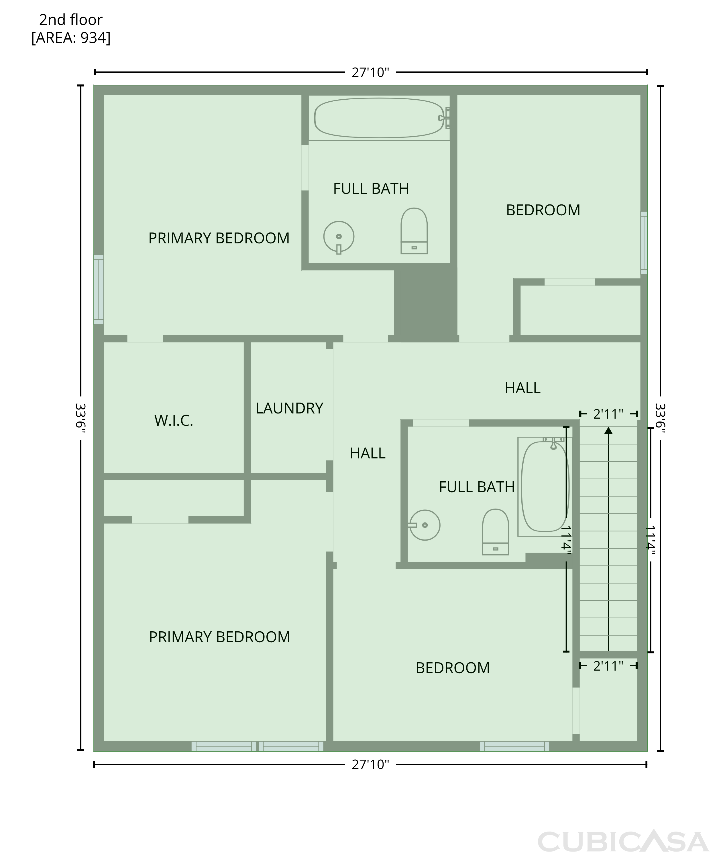 Second Floor of 2972 Audles Ln, Dallas, TX