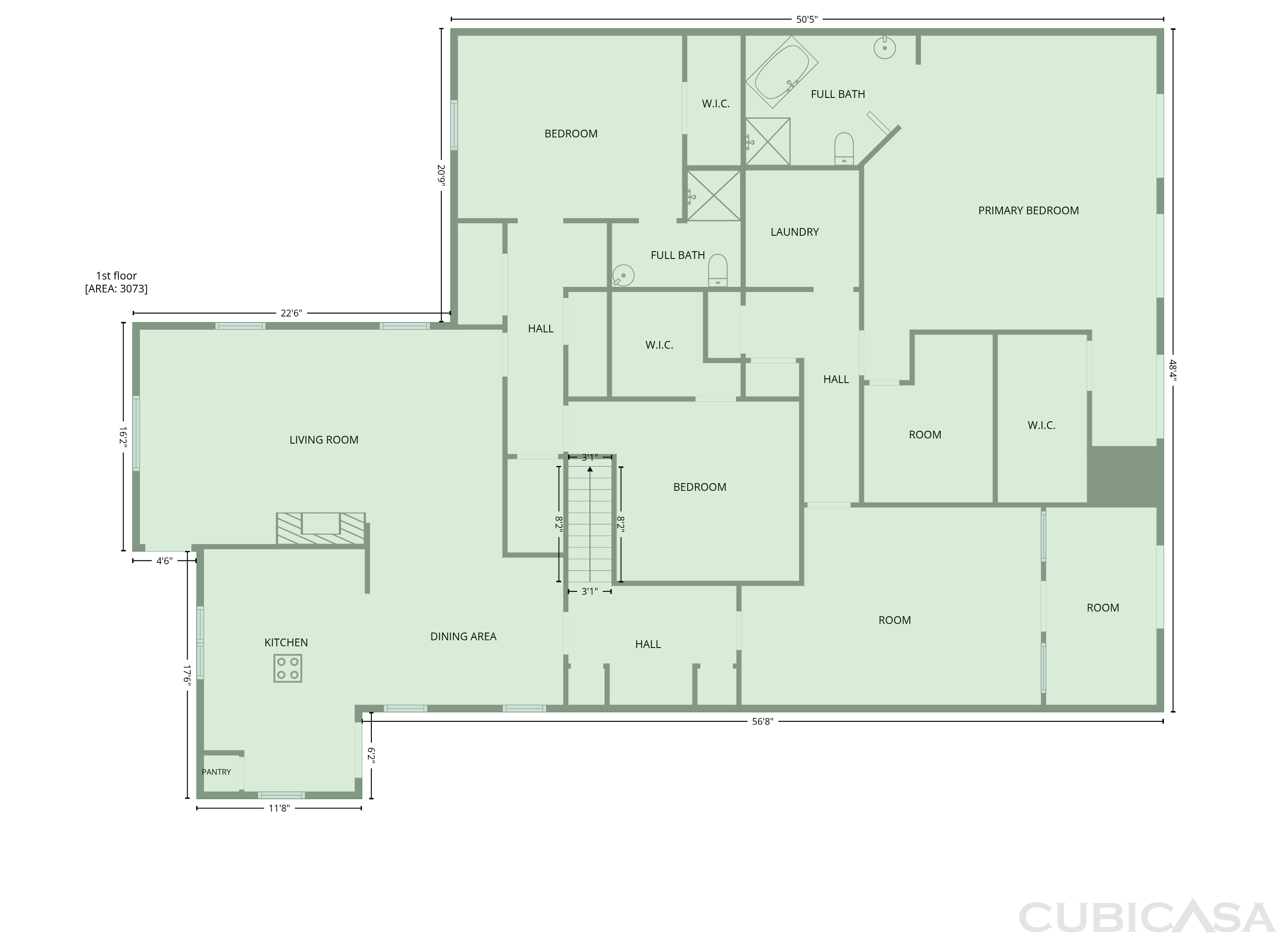 Main Floor of 3911 White Settlement Rd, Fort Worth, TX