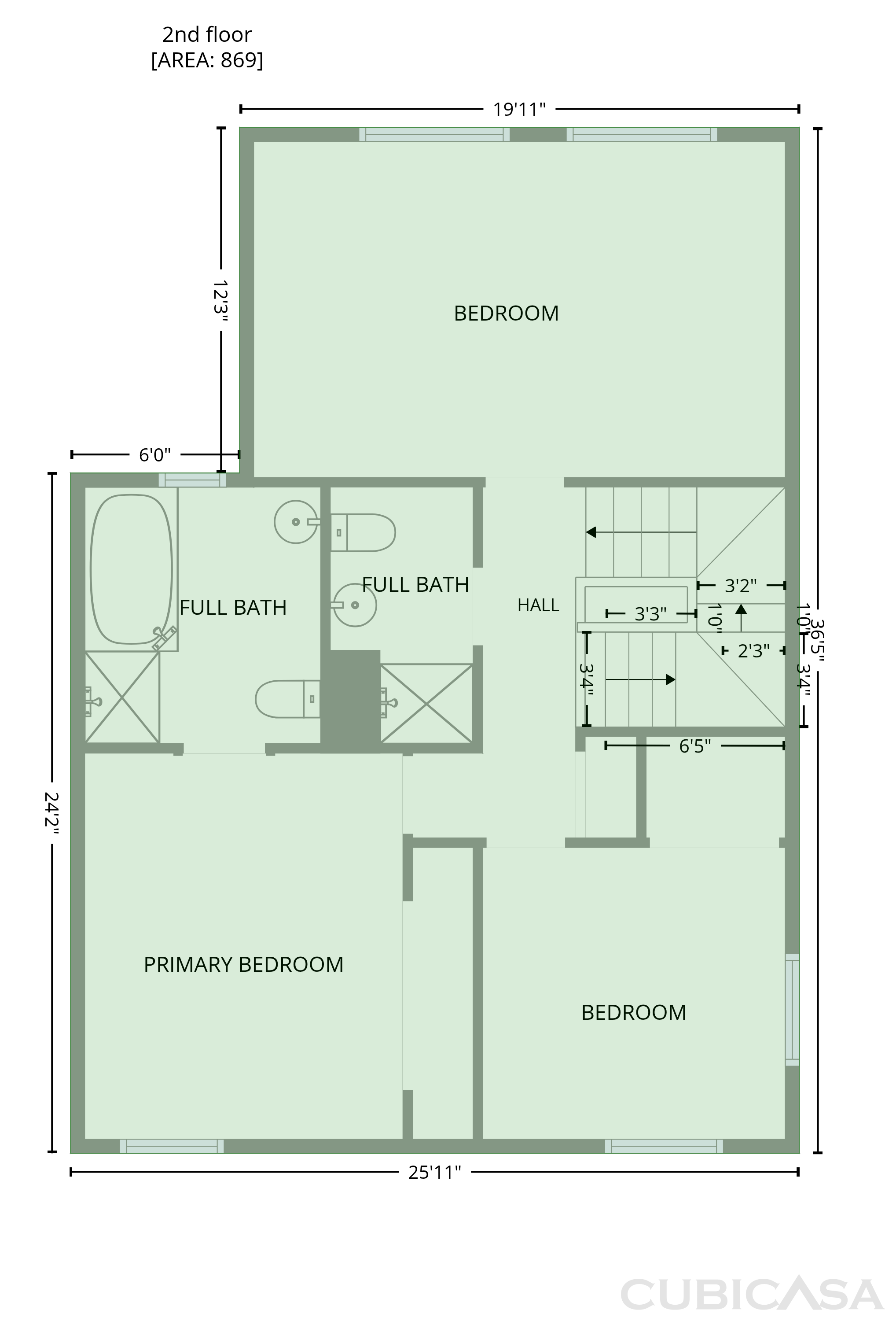 Second Floor of 3739 Tranquility Trl, Castle Rock, CO