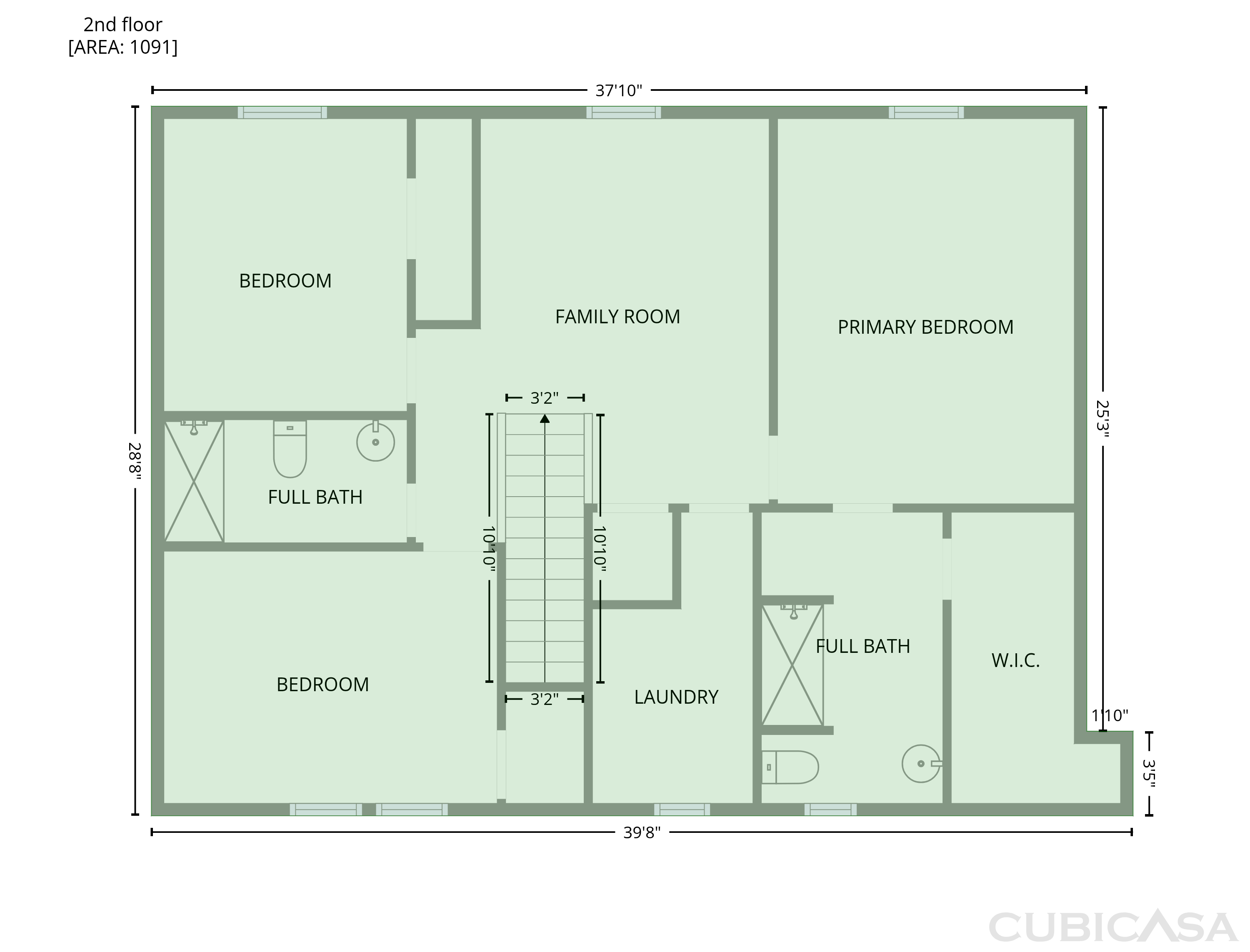 Second Floor of 112 Dixieland Ct, King, NC