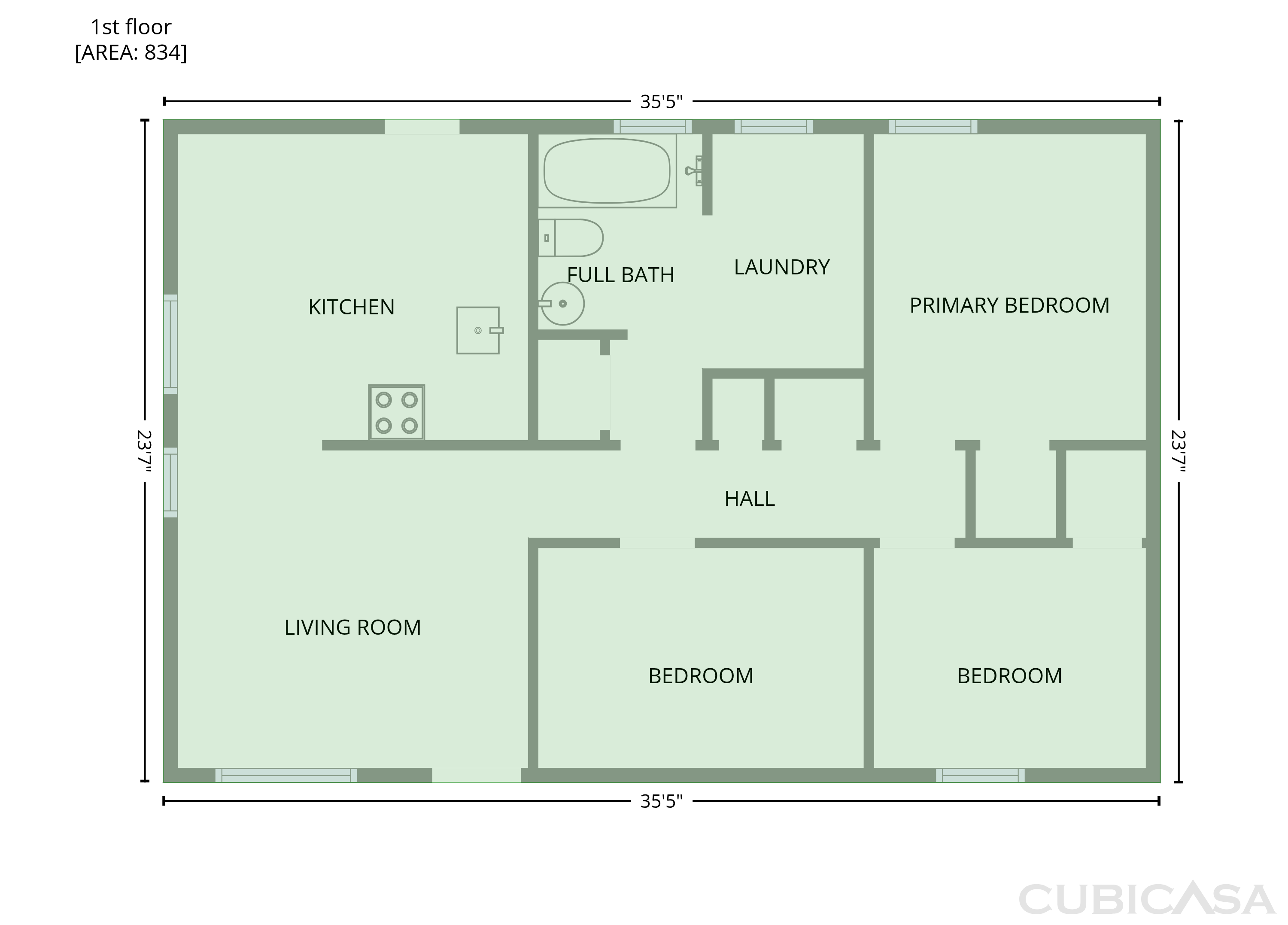 Main Floor of 6618 Rhode Island Ave, Hammond, IN