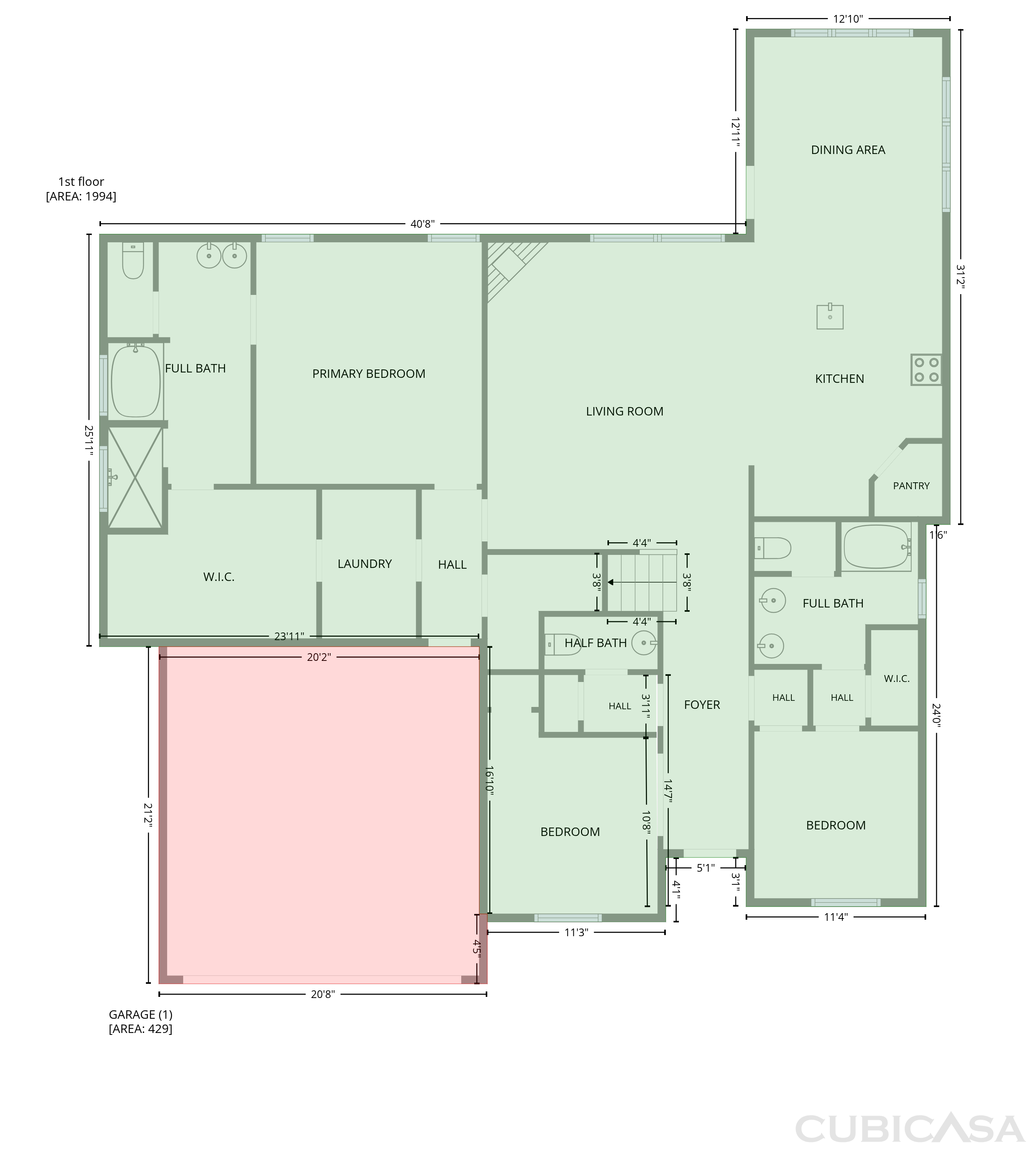 Main Floor of 400 Blue Star Ct, Burleson, TX