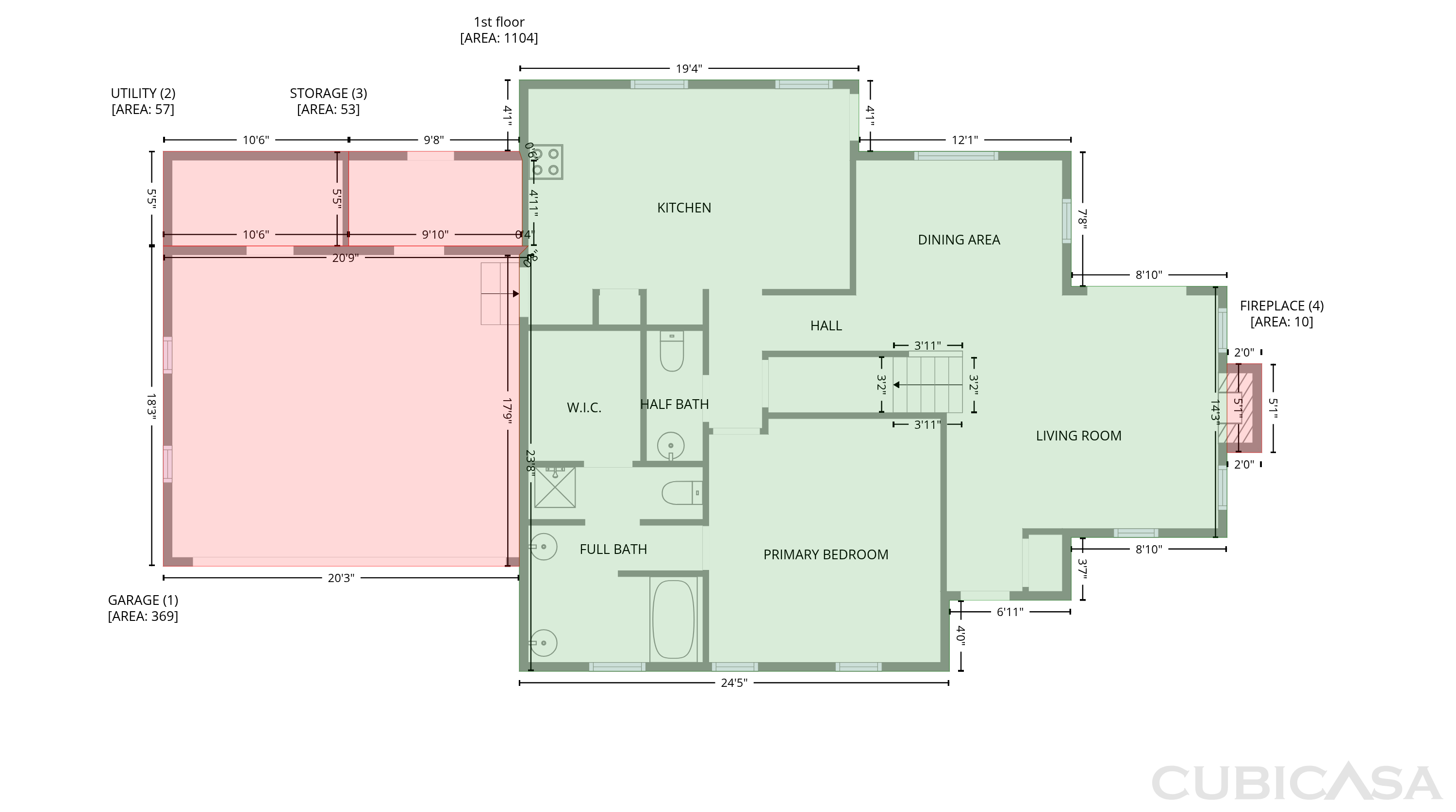 Main Floor of 905 Kensal Green Dr, Kernersville, NC