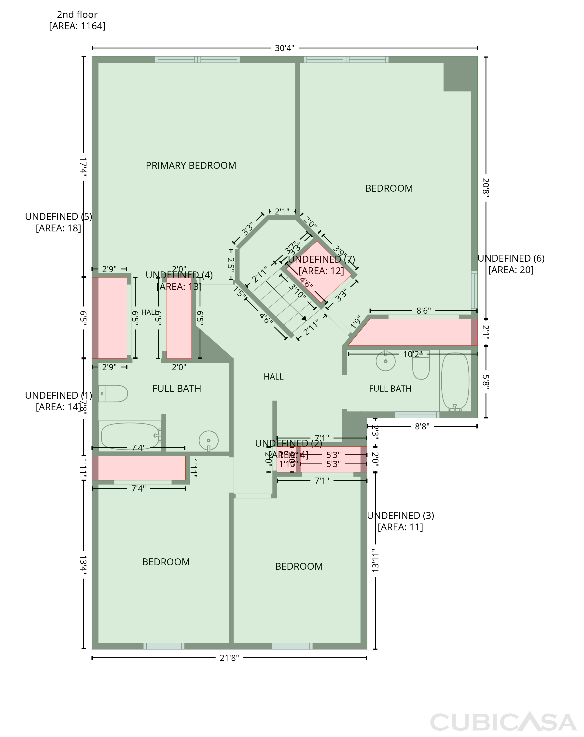 Second Floor of 2327 Rostock Ct, Indianapolis, IN