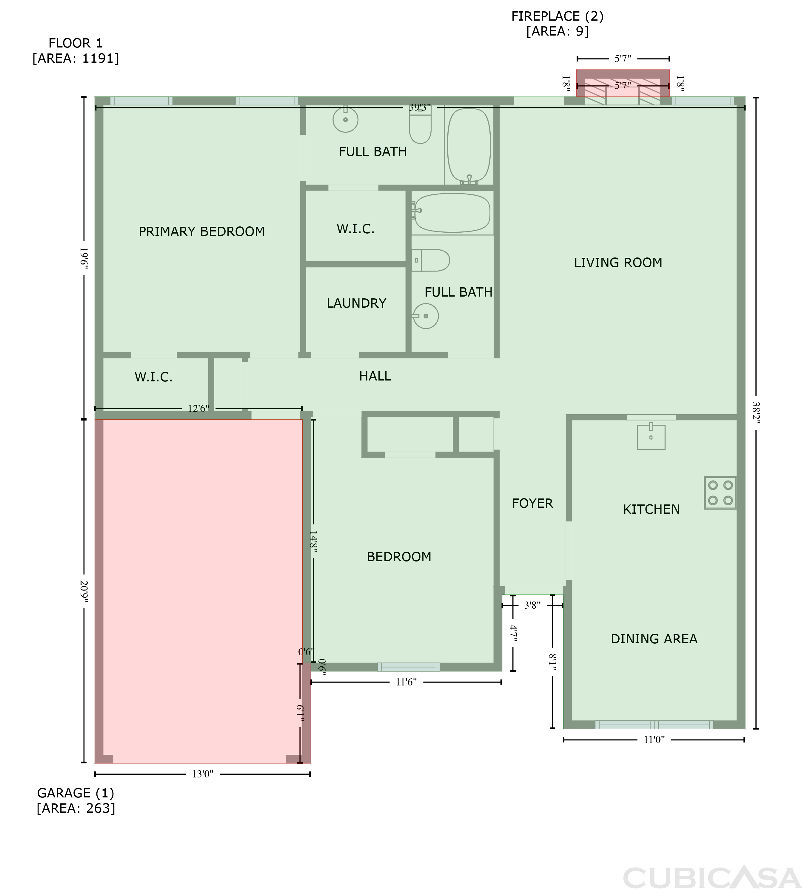 Main Floor of 7513 W Winchester Dr, Antioch, TN