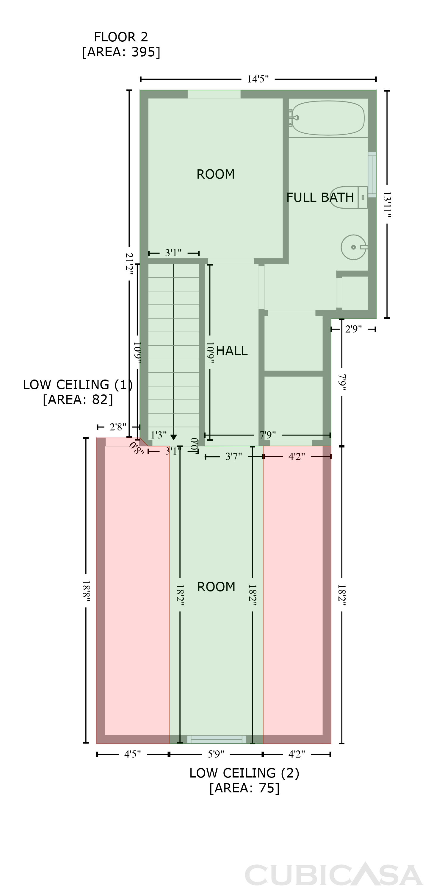 Second Floor of 6405 Beaver Creek Trl, Atlanta, GA