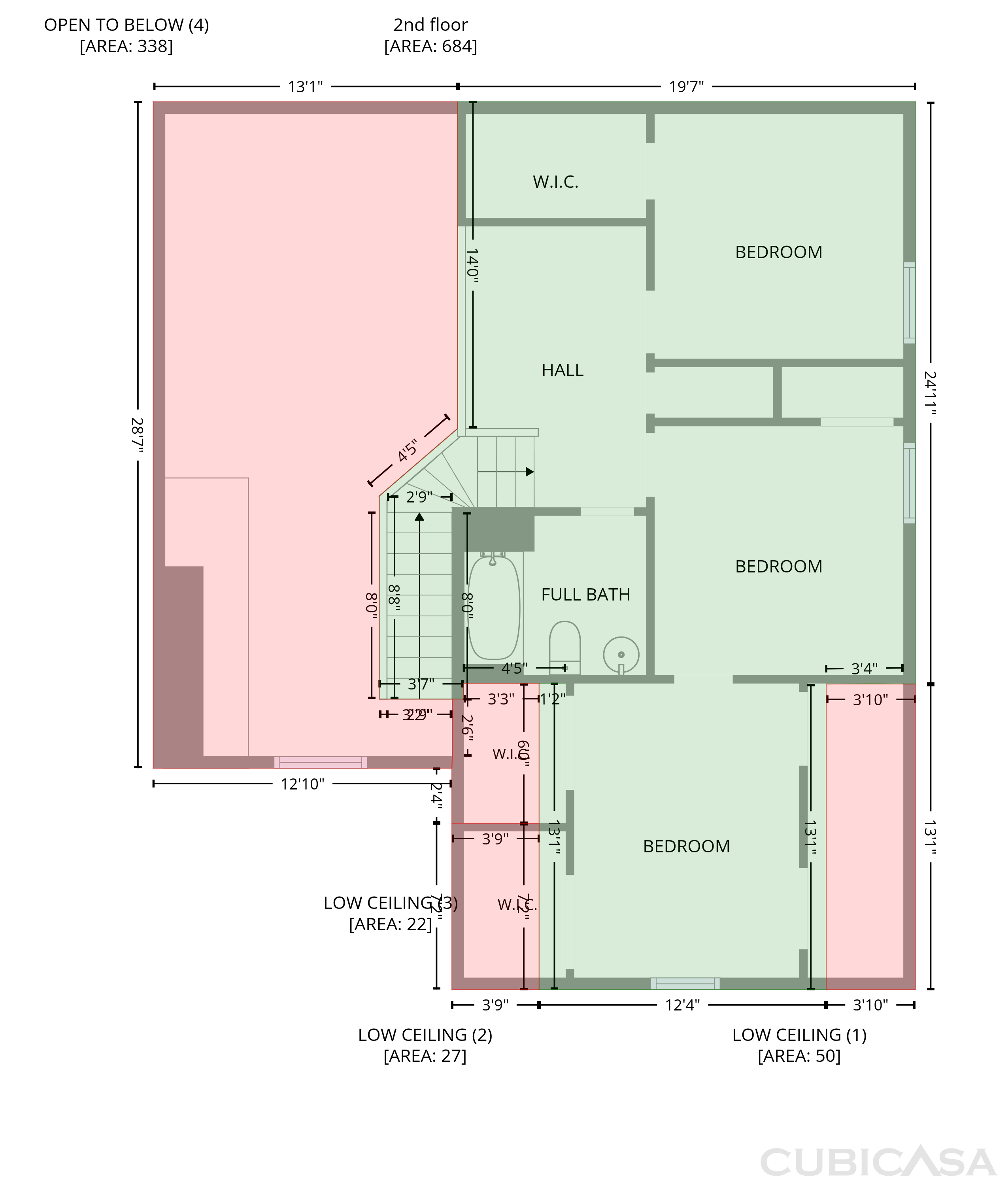 Second Floor of 500 Camber Woods Dr, Roswell, GA