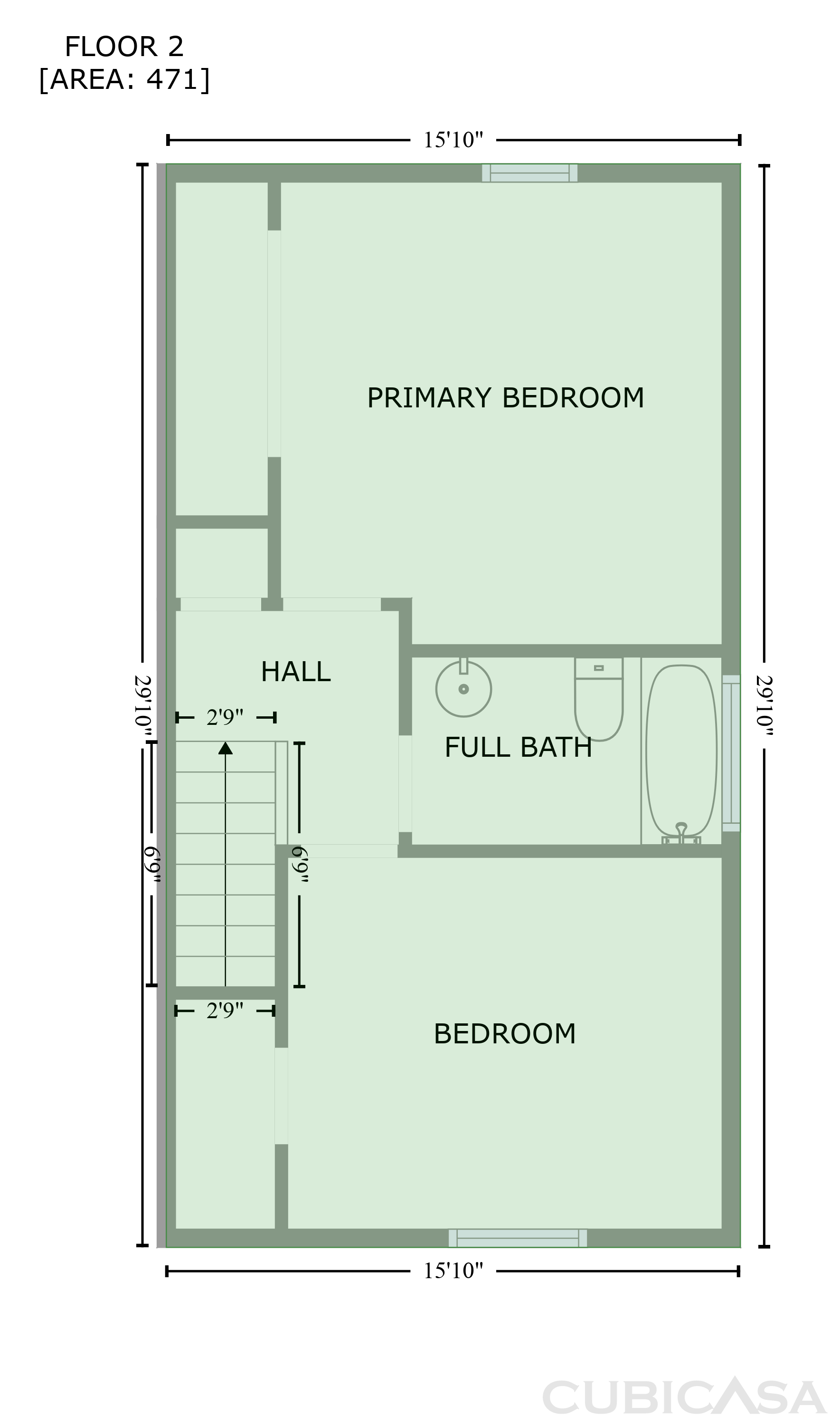 Second Floor of 3085 Colonial Way, Atlanta, GA