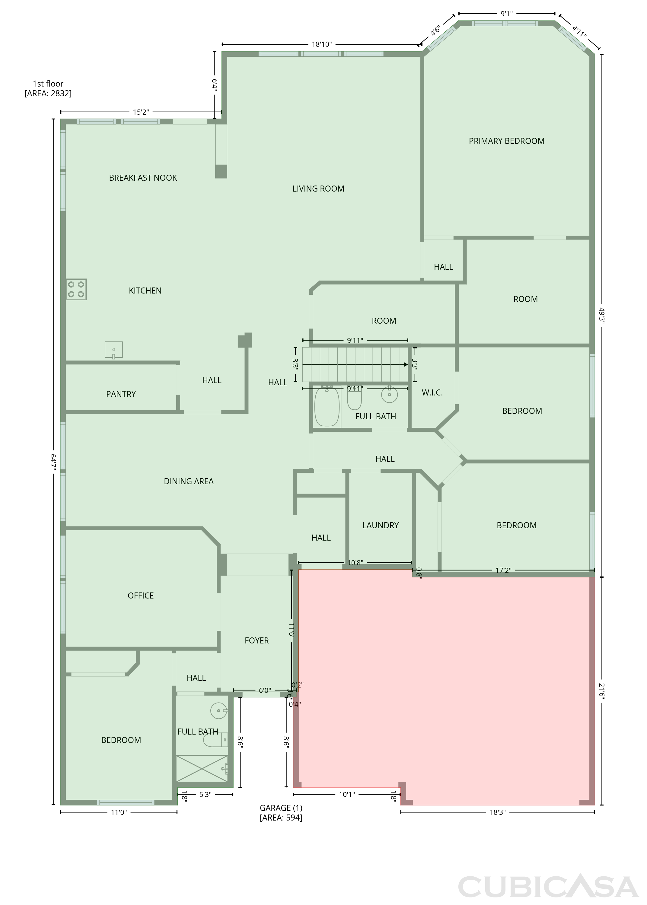 Main Floor of 288 Cameron Dr, Ponte Vedra, FL