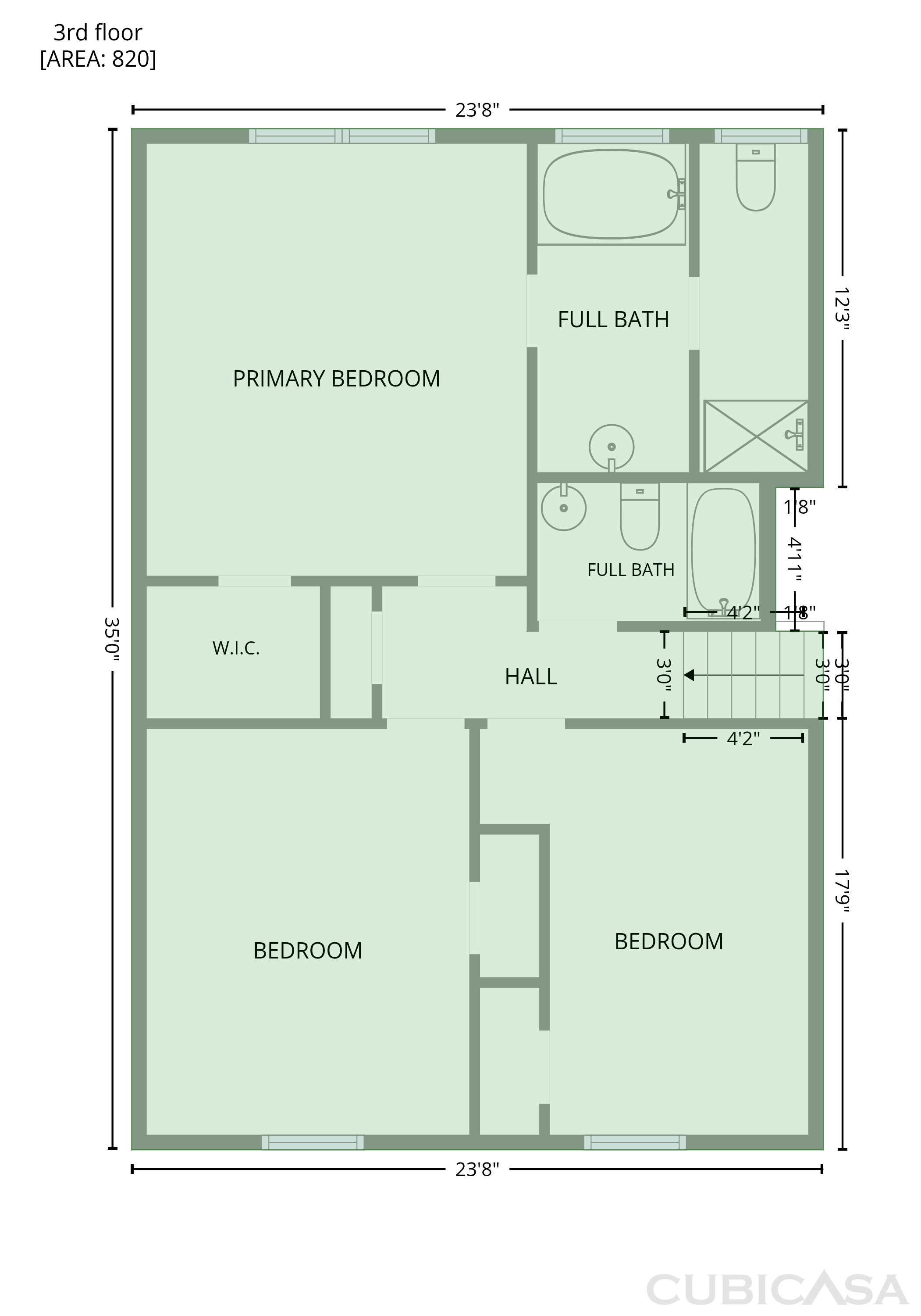 Third Floor of 209 Brookside Dr, Lula, GA