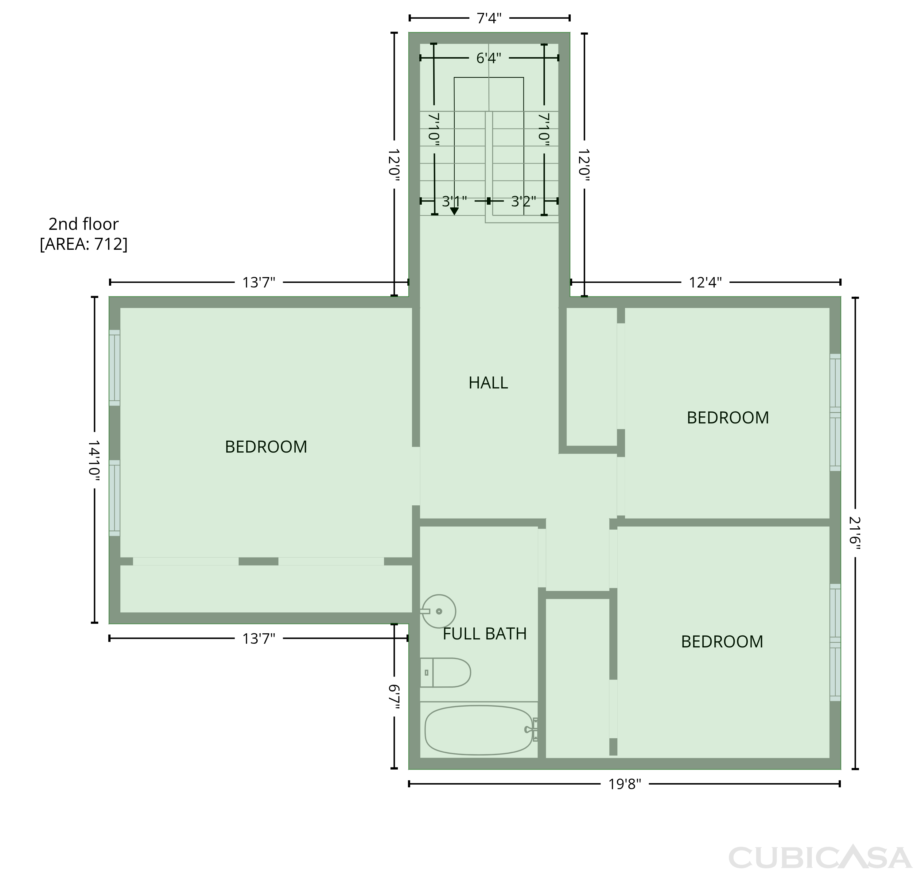 Second Floor of 901 Lauren Kay Ct, Lawrenceville, GA