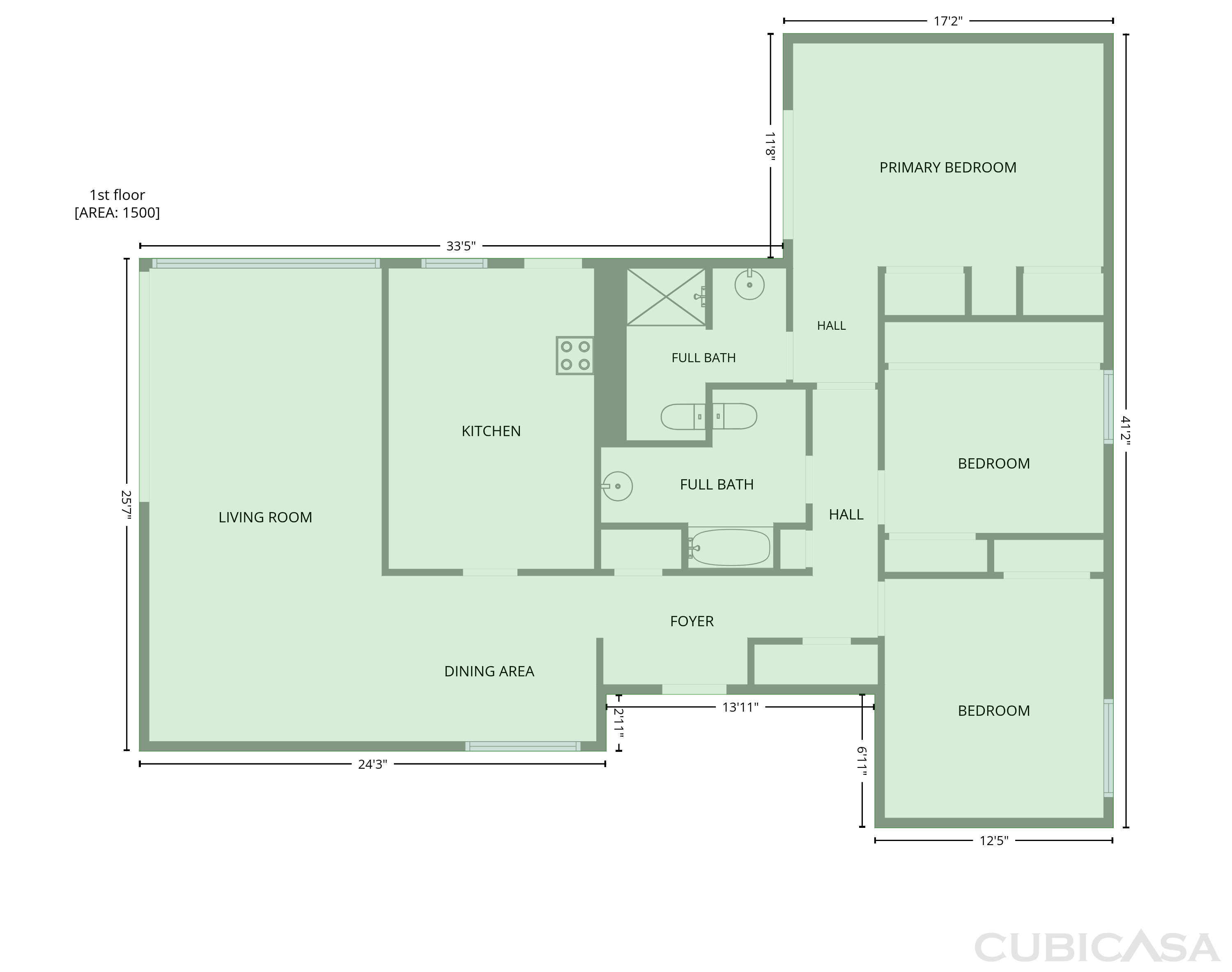 Main Floor of 3115 N 53rd Dr, Phoenix, AZ