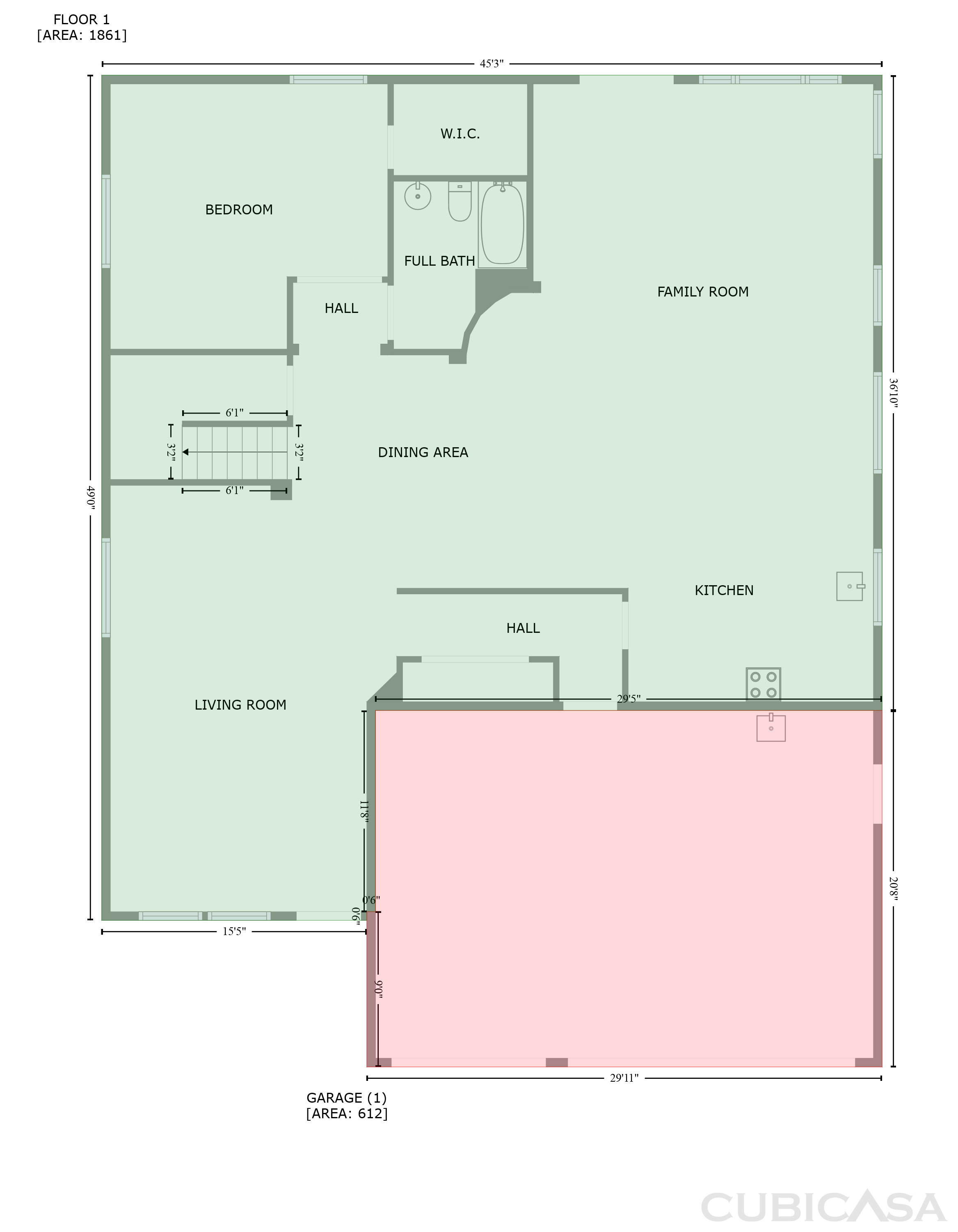 Main Floor of 5140 W Bent Tree Dr, Phoenix, AZ