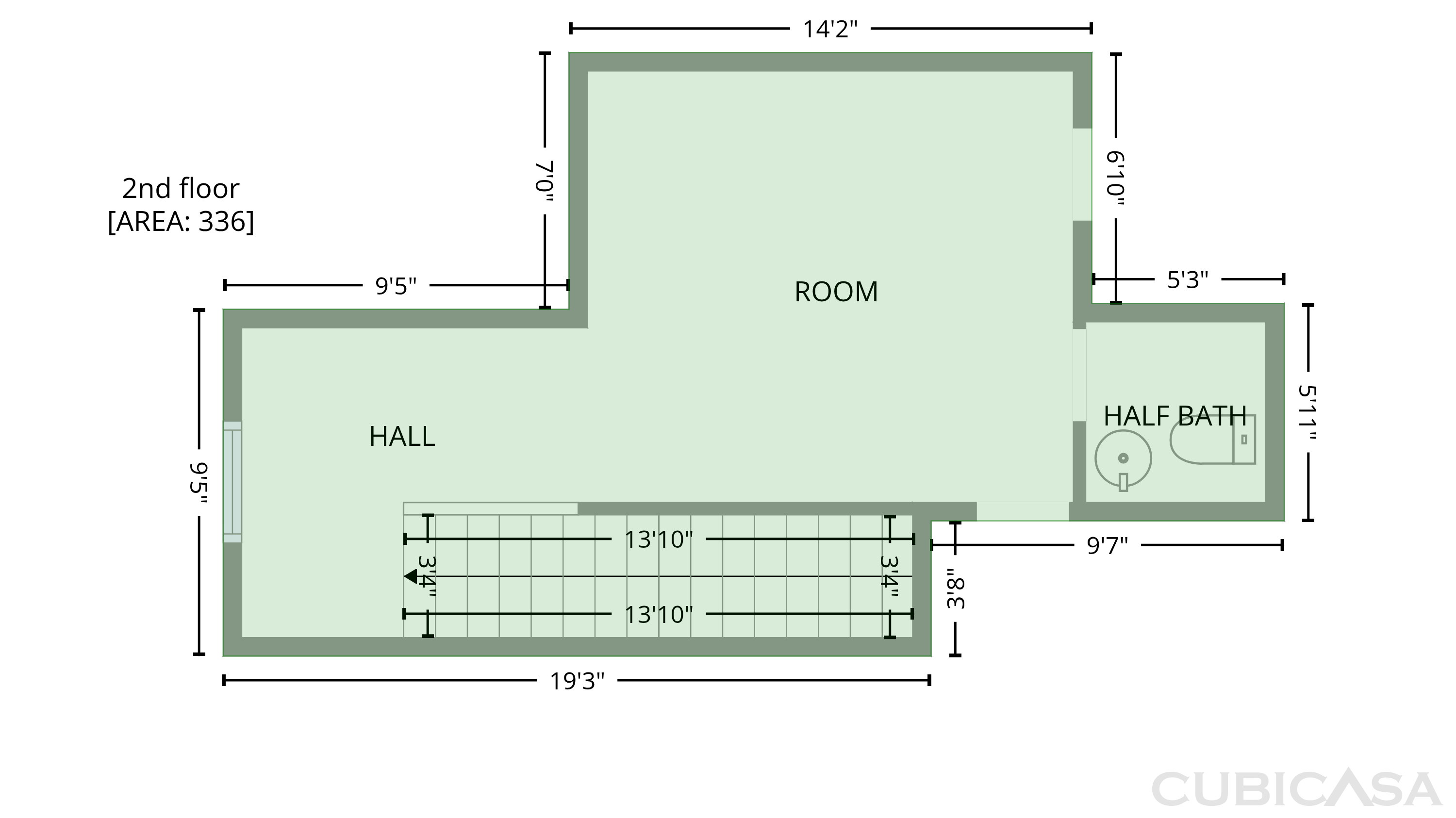 Second Floor of 2237 NW 158th St, Edmond, OK