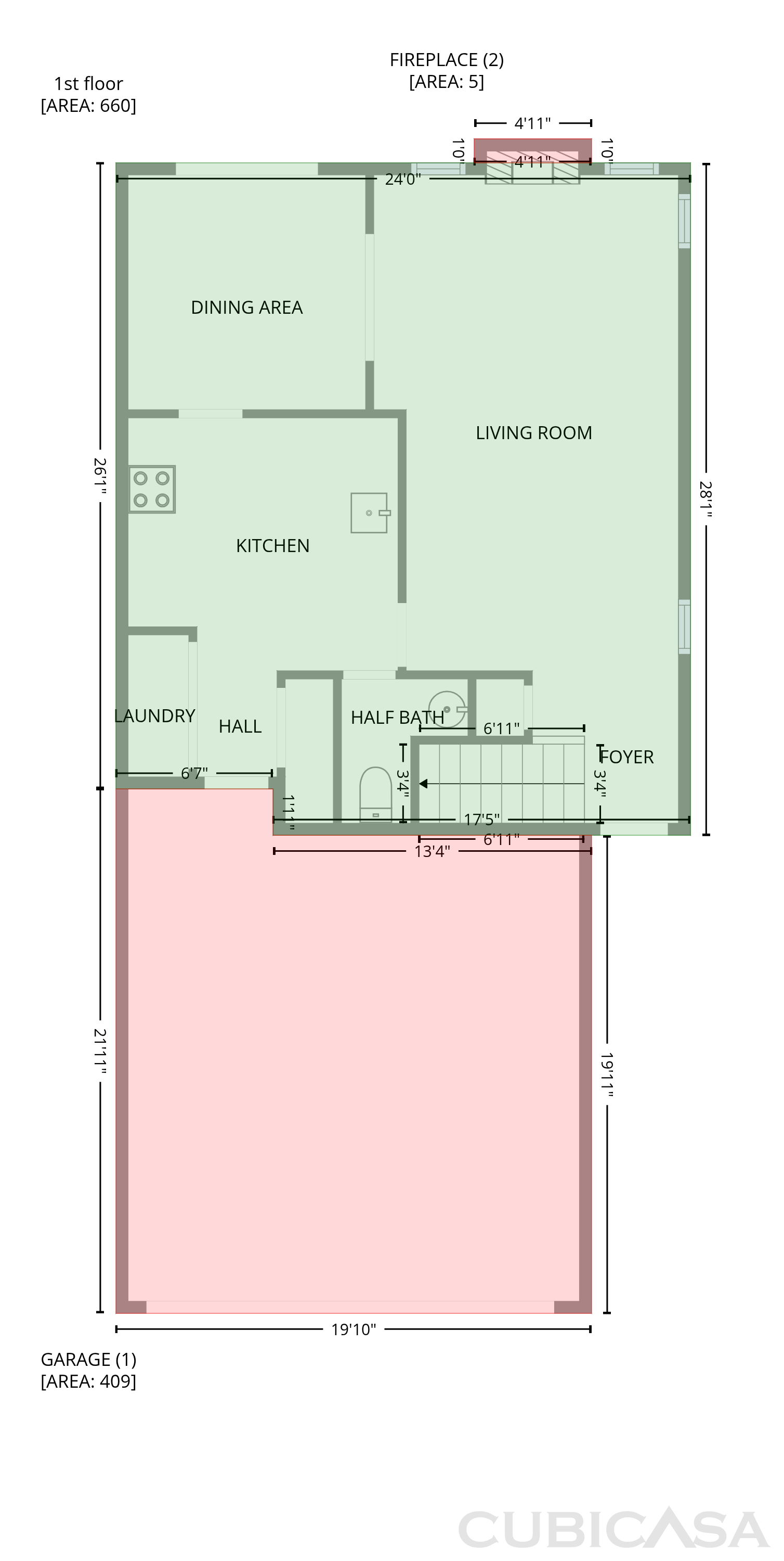 Main Floor of 4801 Ossington Ct, Indianapolis, IN