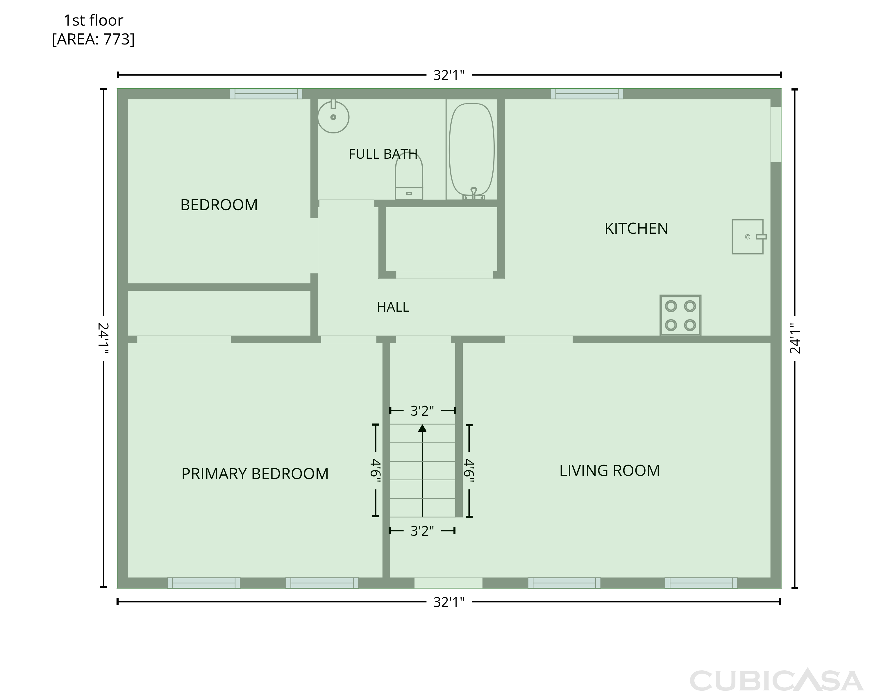 Main Floor of 9577 Roys Ln, Culpeper, VA