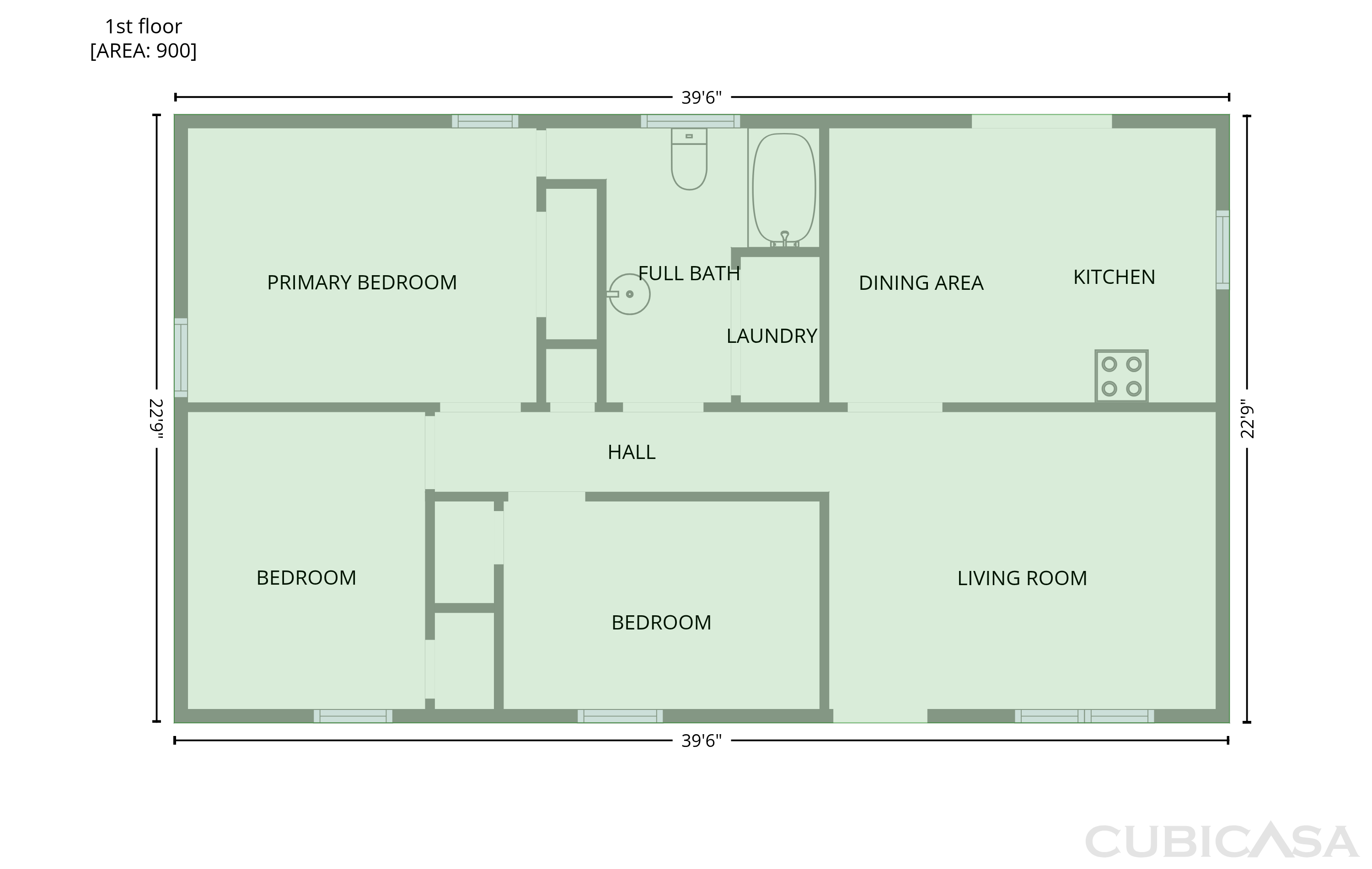 Main Floor of 2700 Tipton St, South Chesterfield, VA