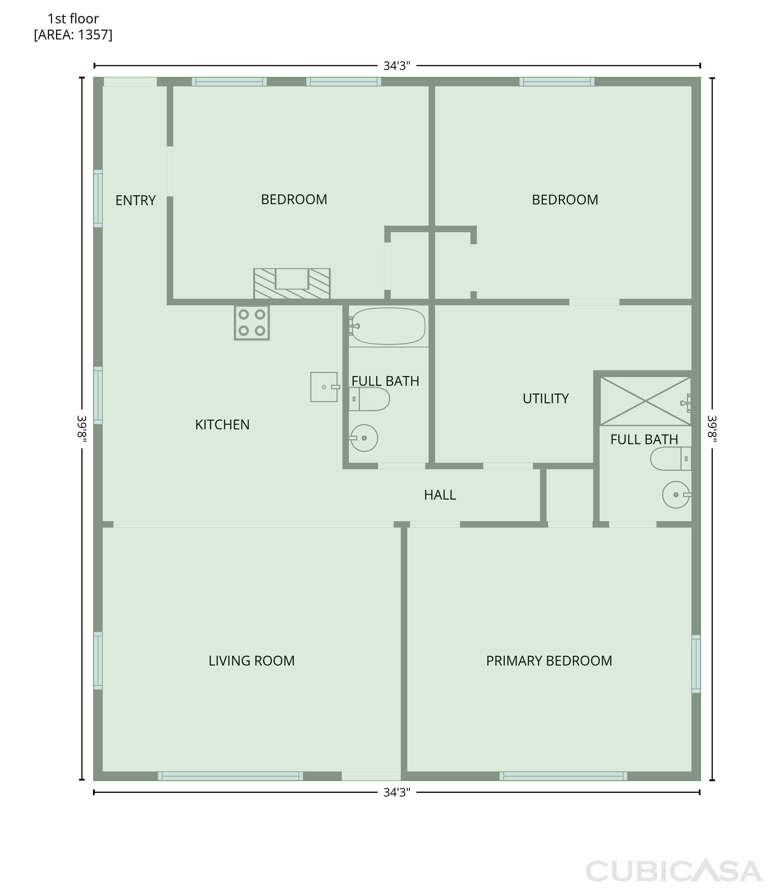 Main Floor of 316 Lithia Ave, Saint Louis, MO