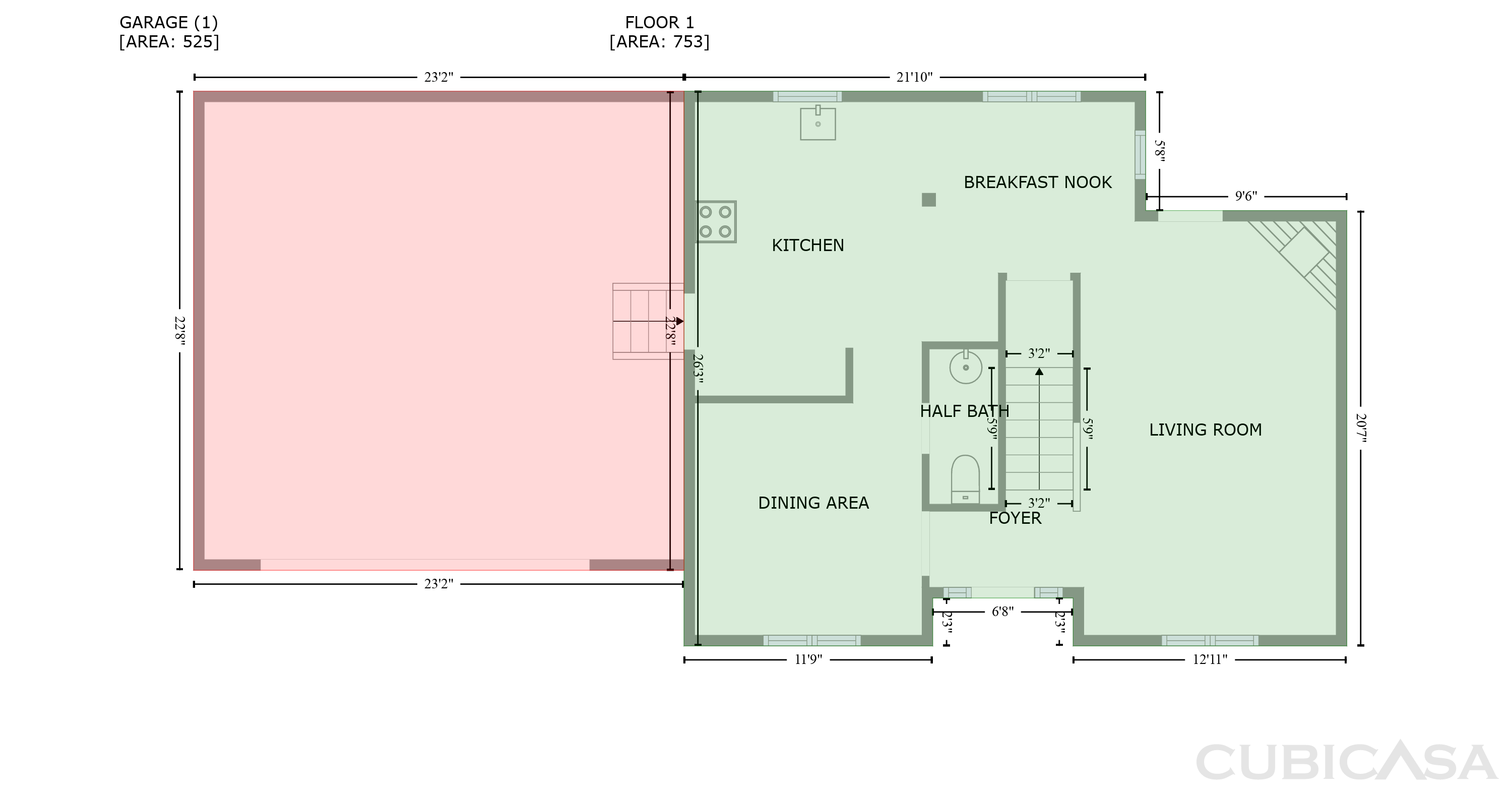 Main Floor of 517 Hidden Cellars Dr, Holly Springs, NC