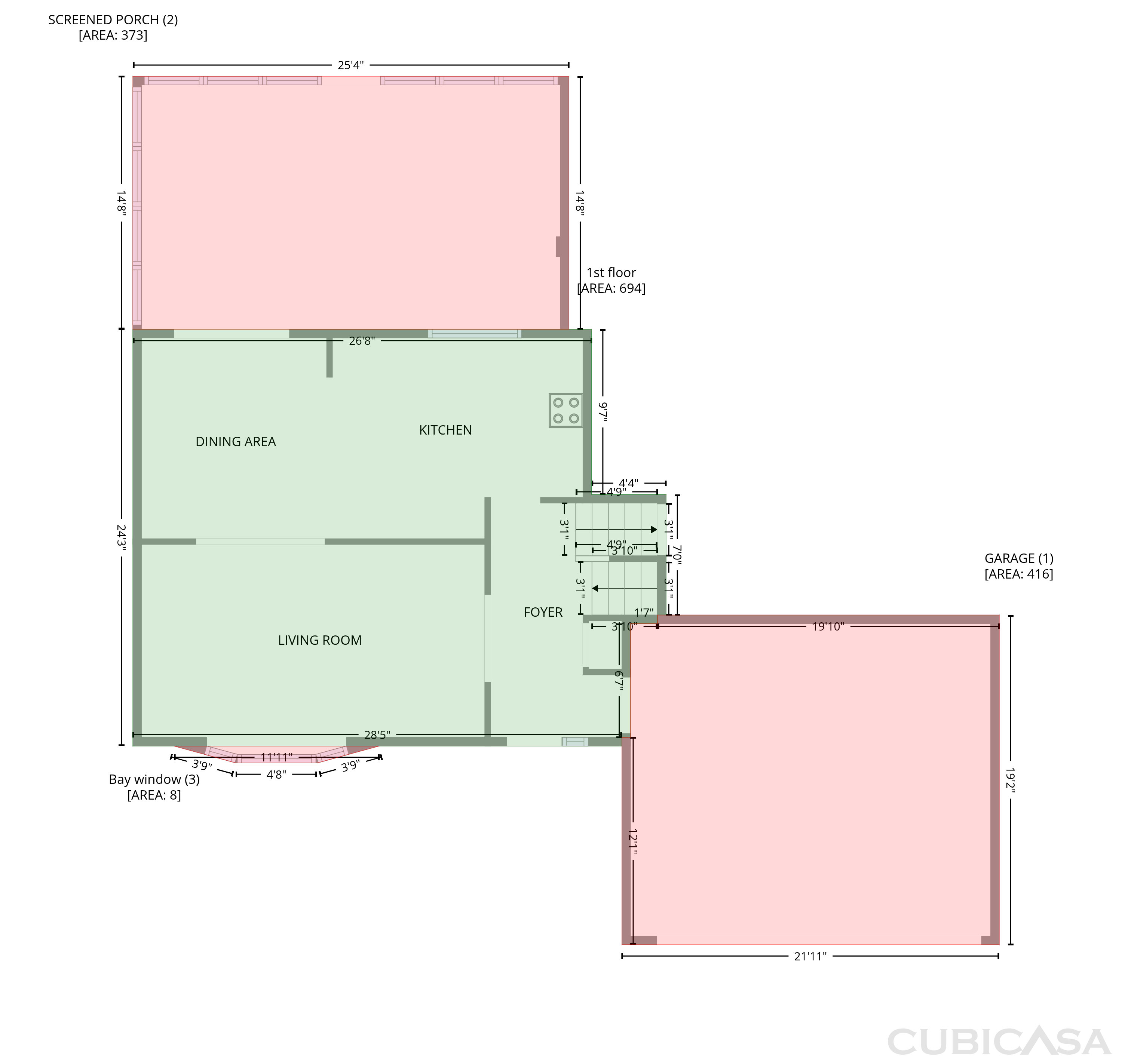 Second Floor of 712 Fleetrun Ave, Columbus, OH