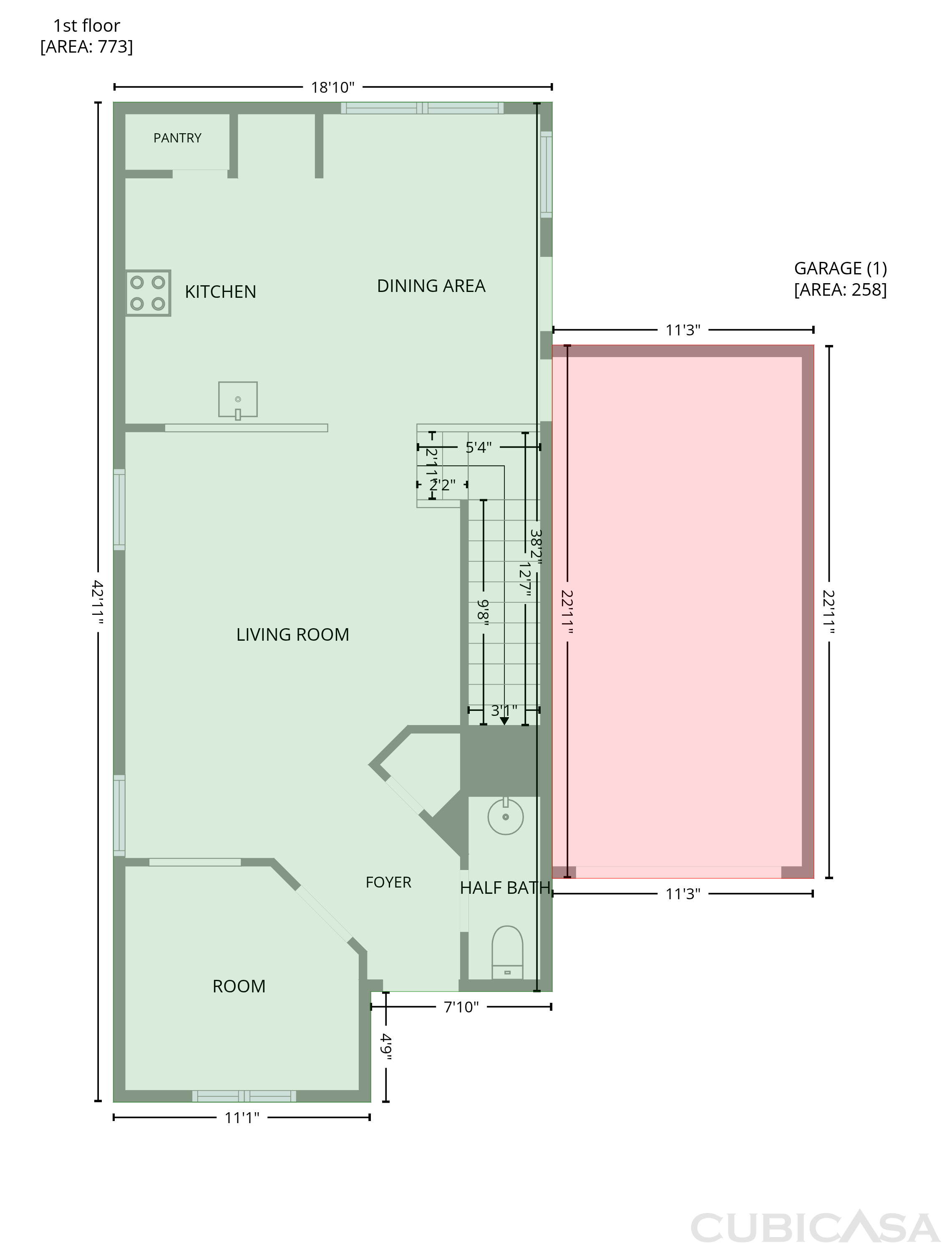 Main Floor of 2627 Skyview Trace Ct, Houston, TX