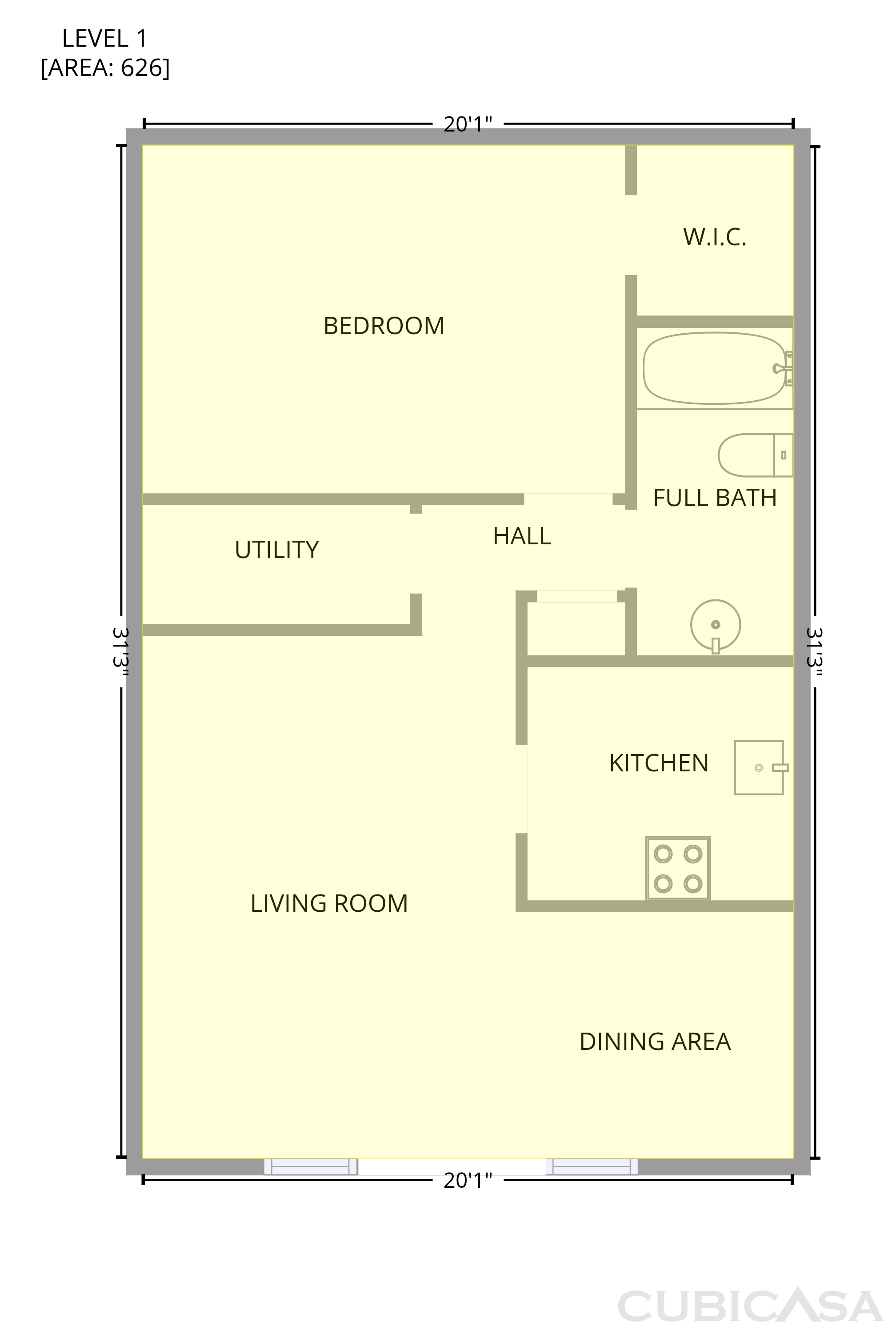 Main Floor of 3938 W Alabama St, Houston, TX