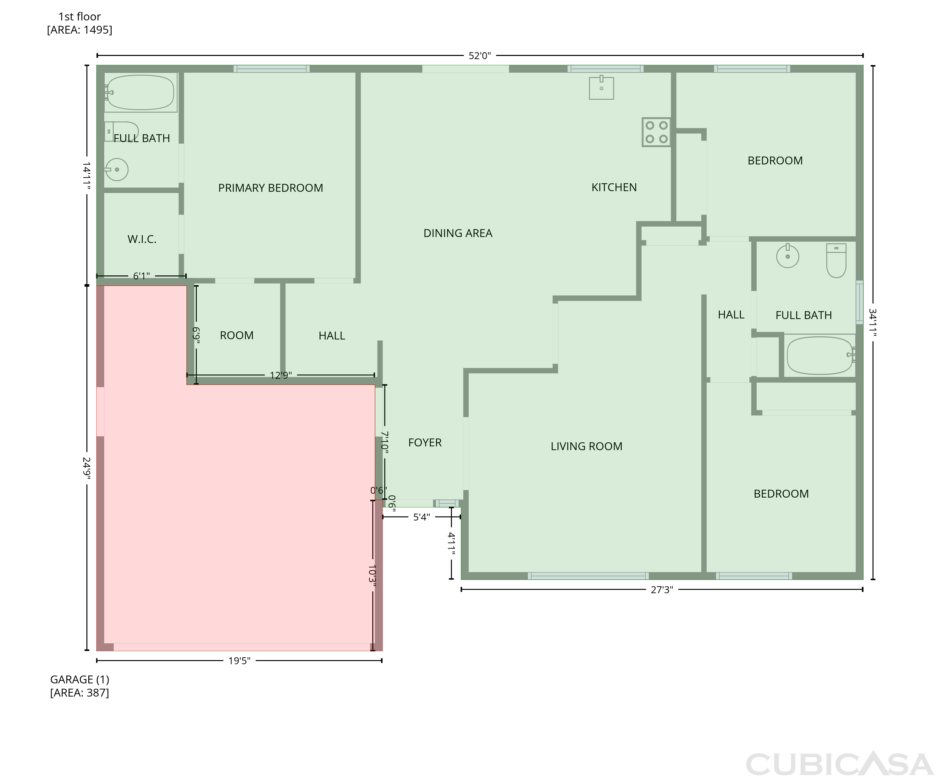 Main Floor of 13628 N 40th Dr, Phoenix, AZ