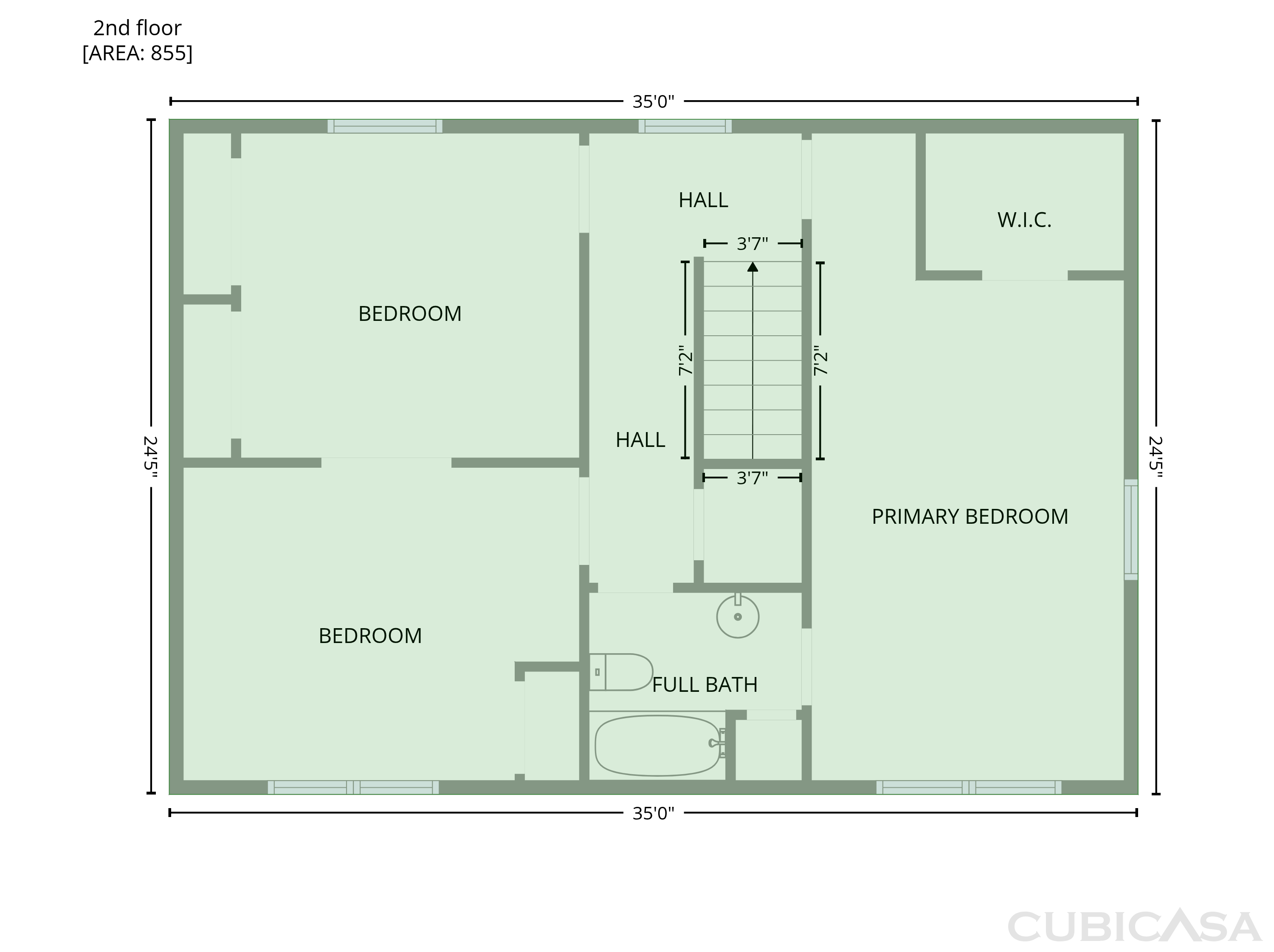 Second Floor of 1410 Sumner Rd, Thomasville, NC